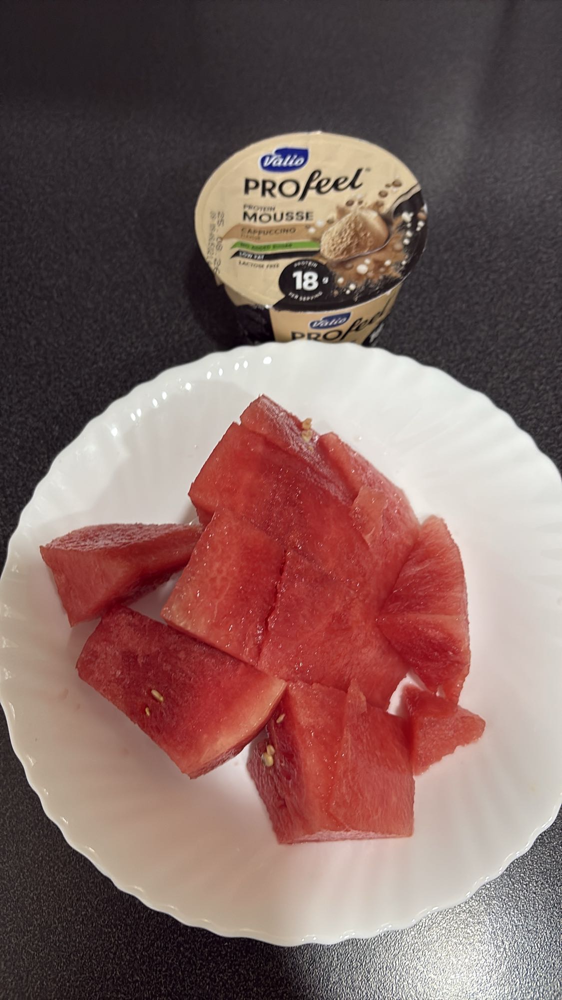 Vannmelon og mousse