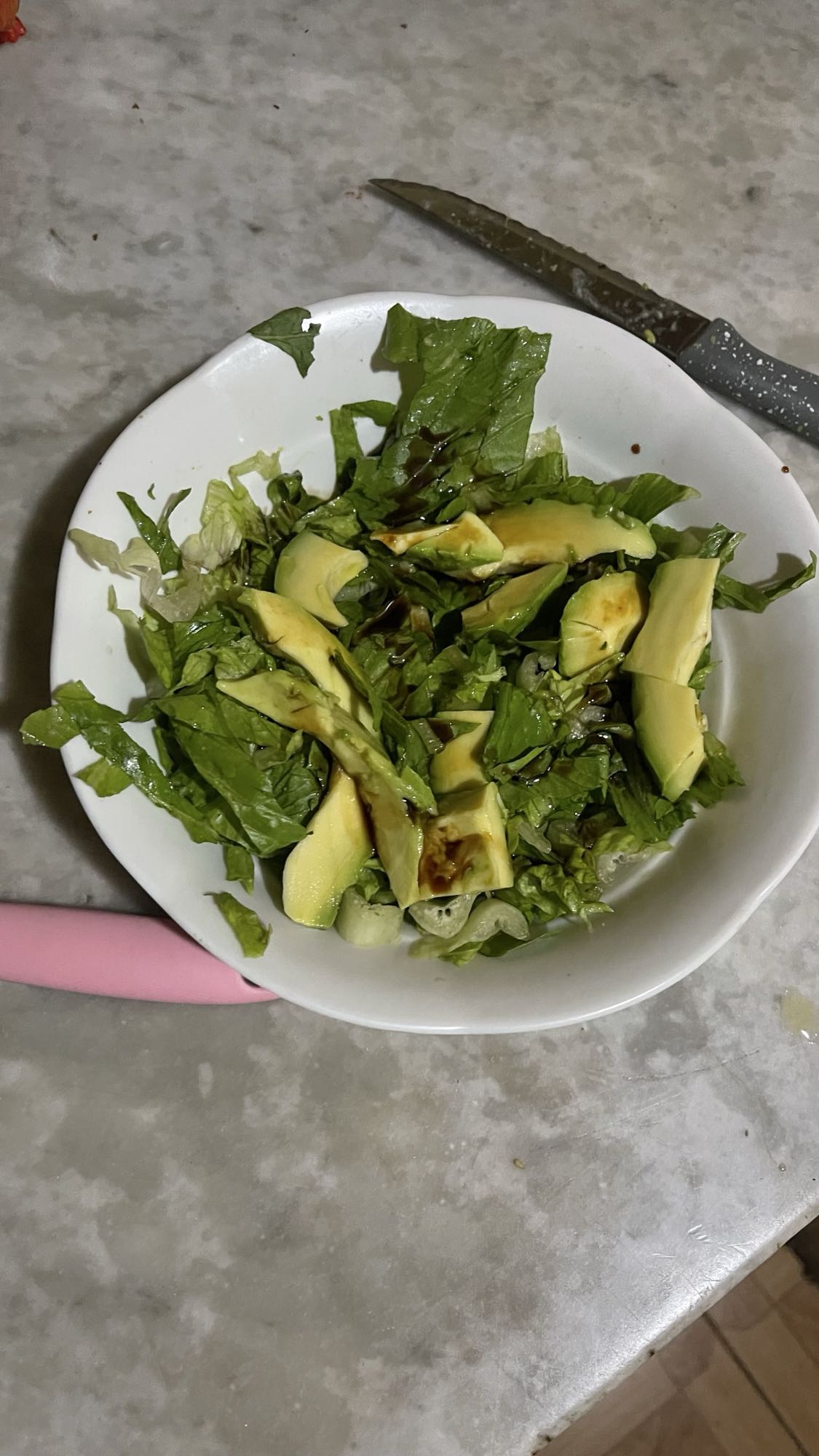 Avocado Green Salad