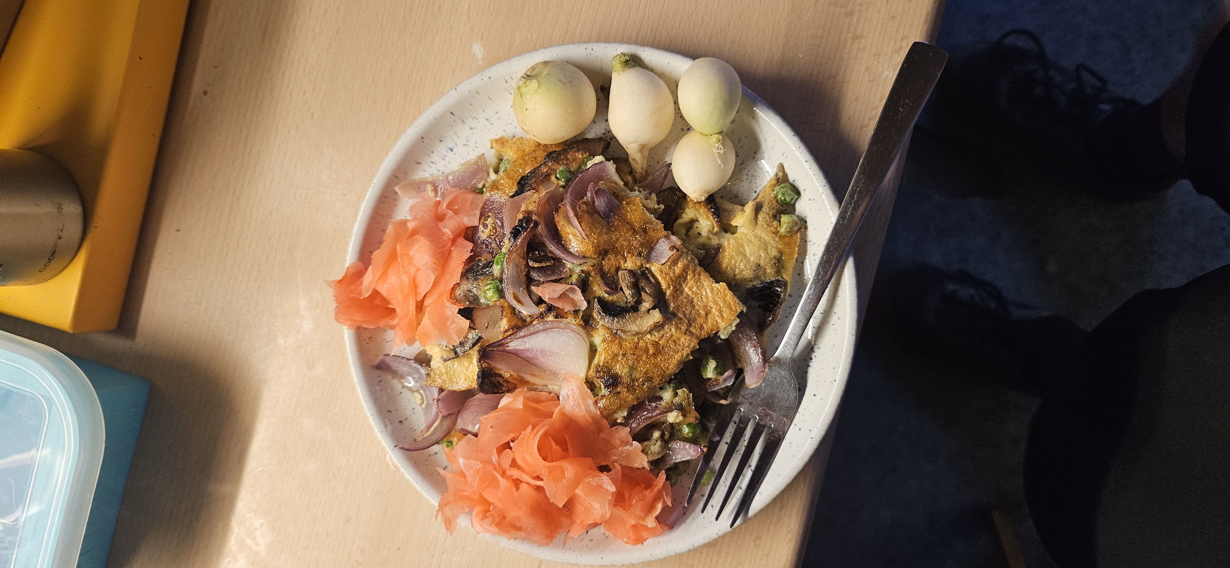 Savory Veg Egg Plate