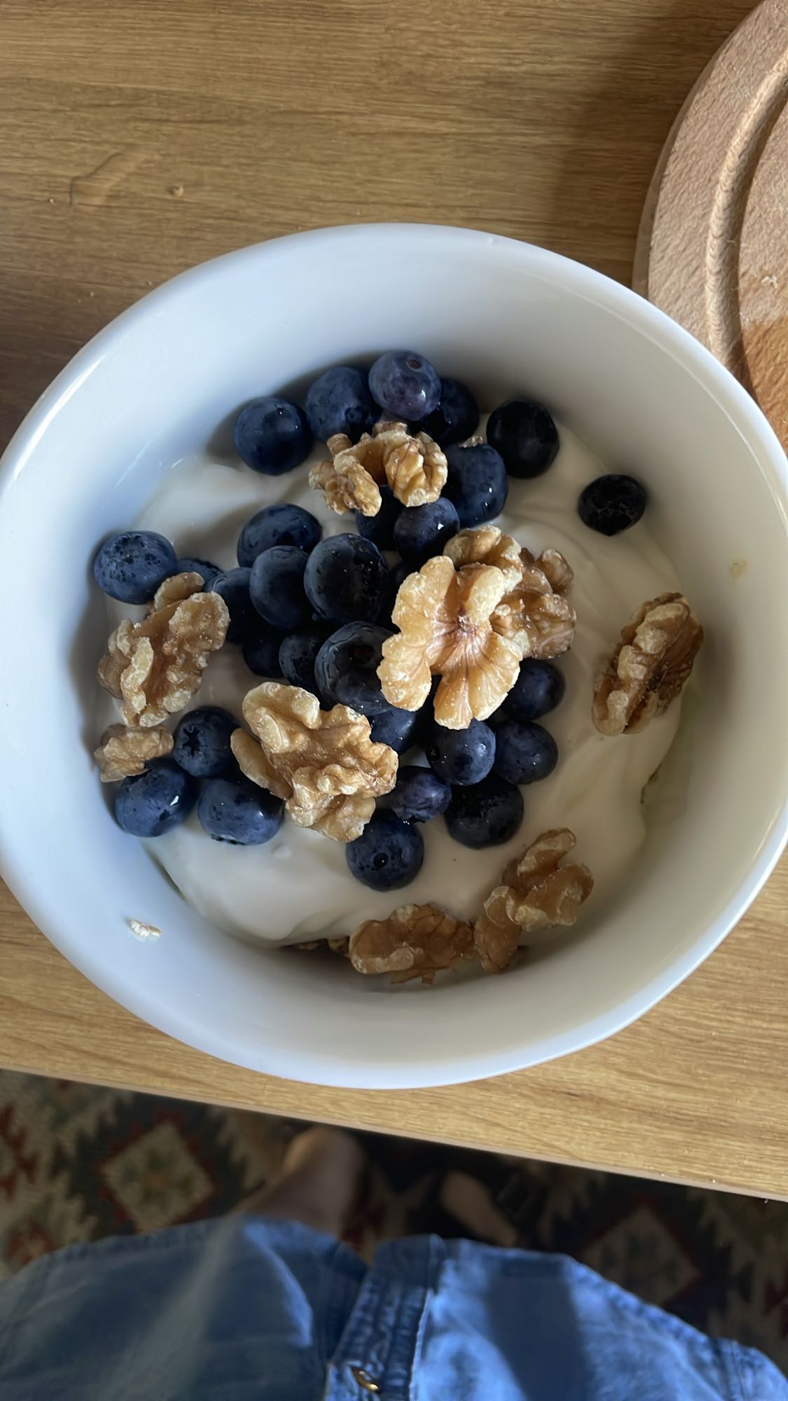 Jogurt z borówkami