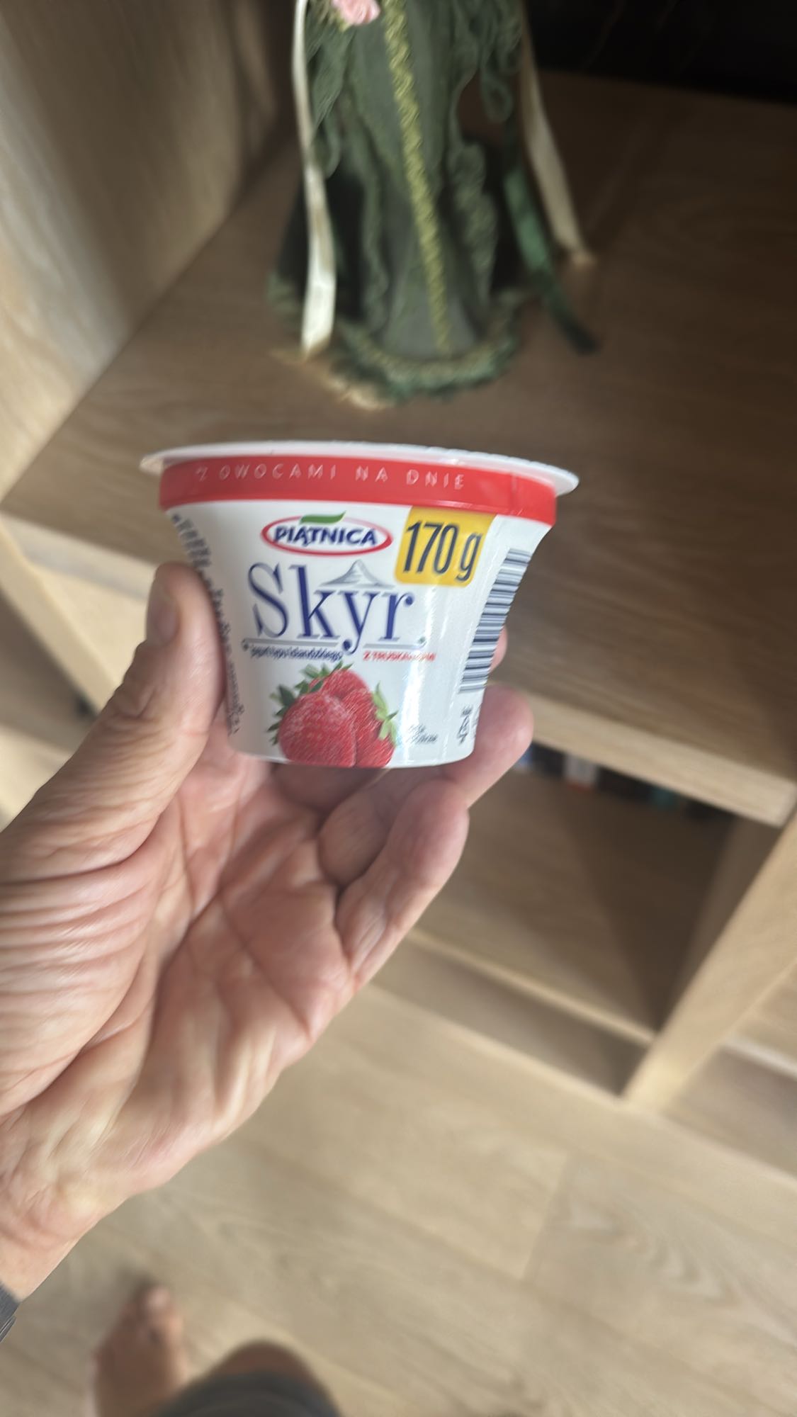 Skyr truskawkowy
