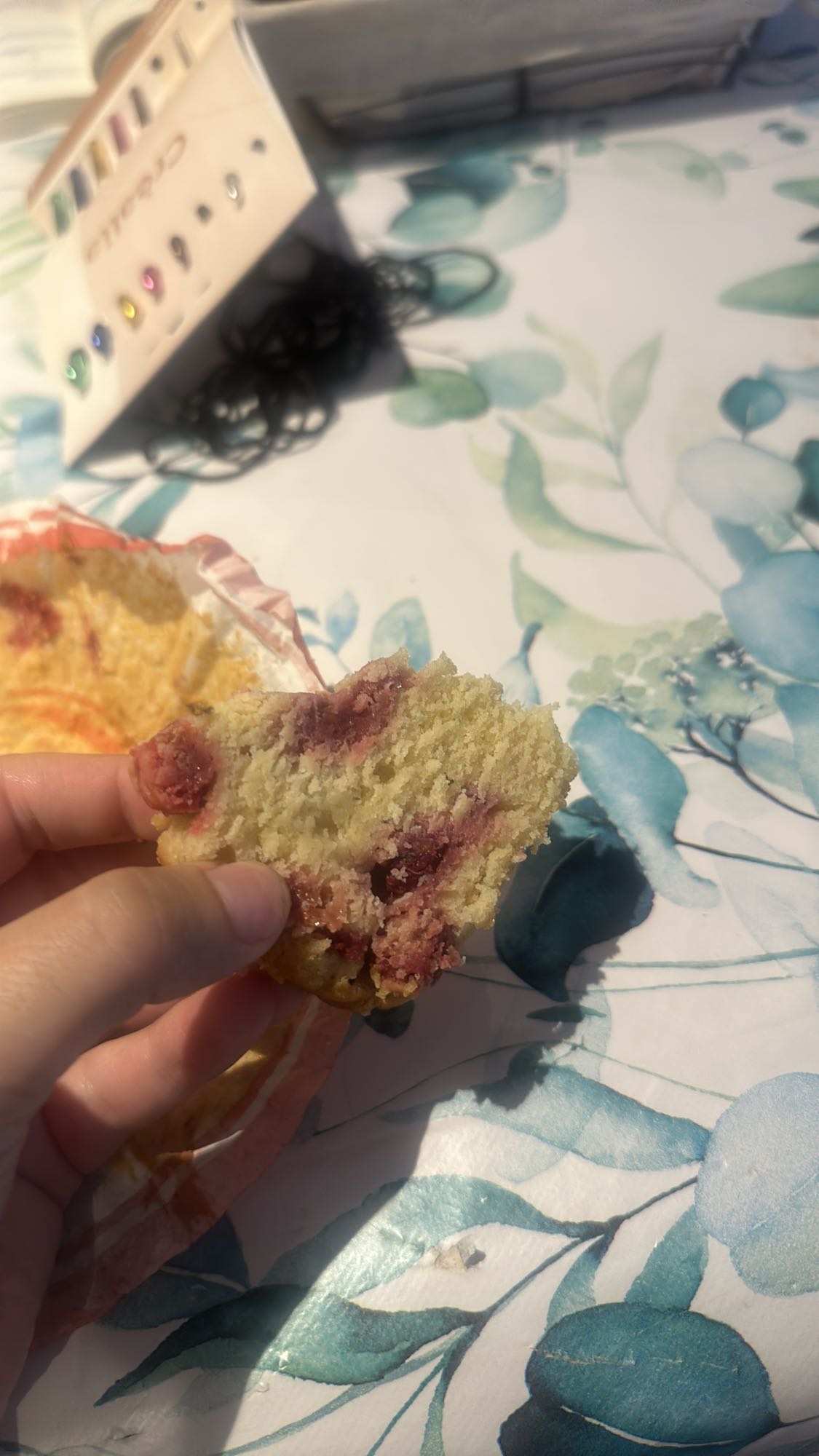 gâteau aux fruits rouges
