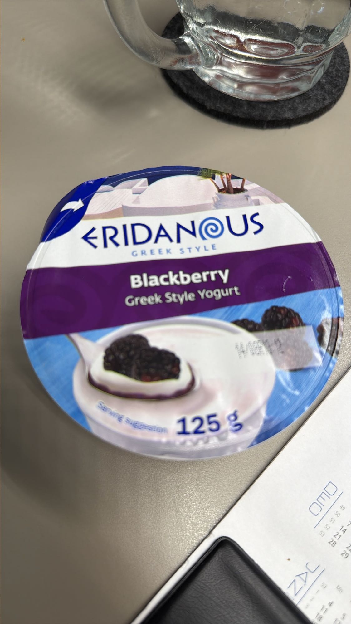 Brombeerjoghurt