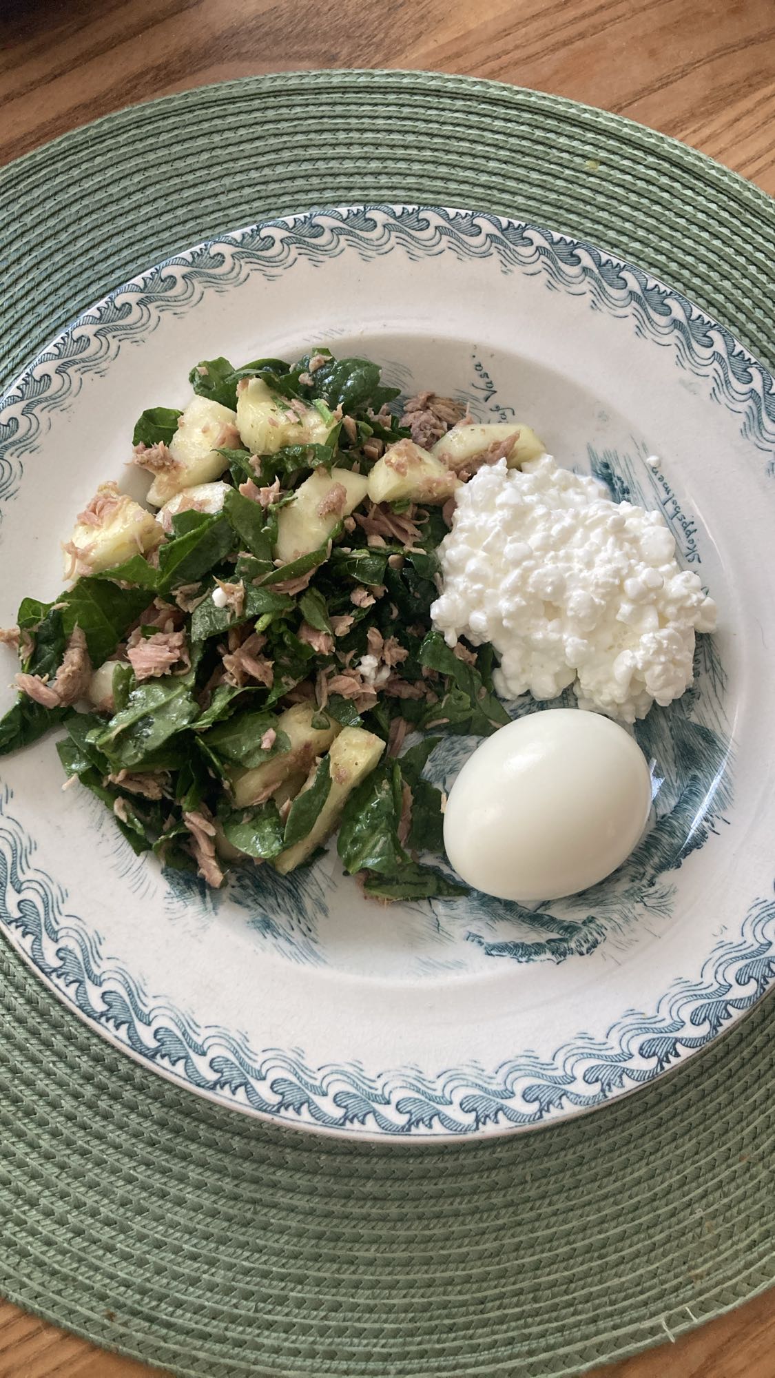 Tonfisksallad med ägg