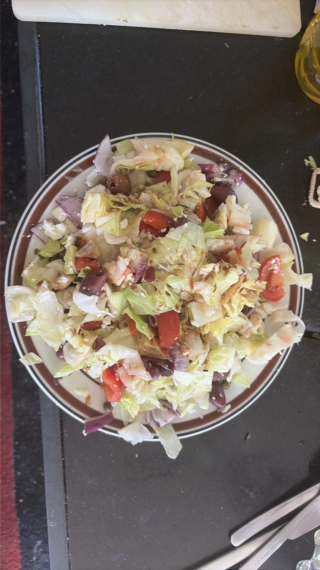 Blandad sallad