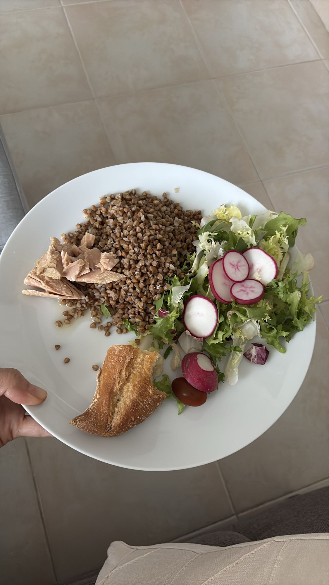 Buckwheat Tuna Plate