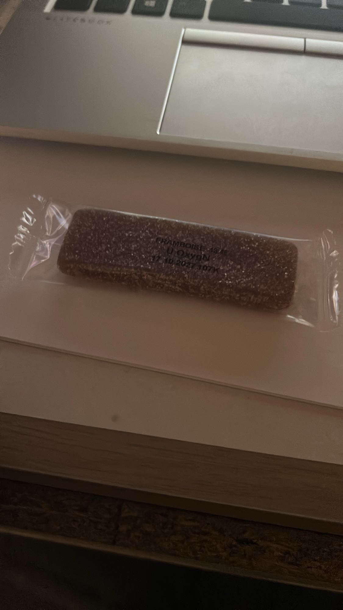 Pâte de fruit framboise