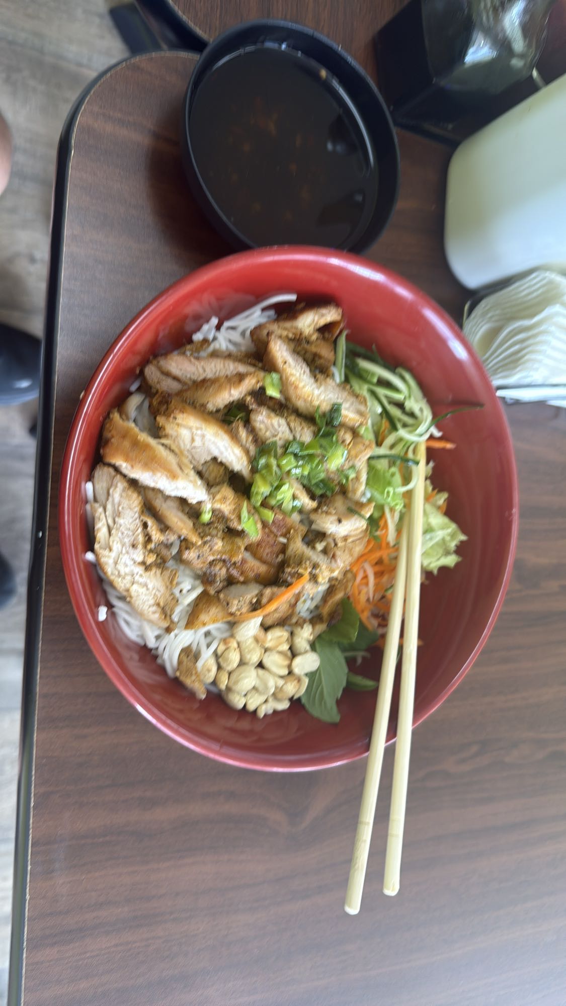 Grilled Chicken Noodle Bowl