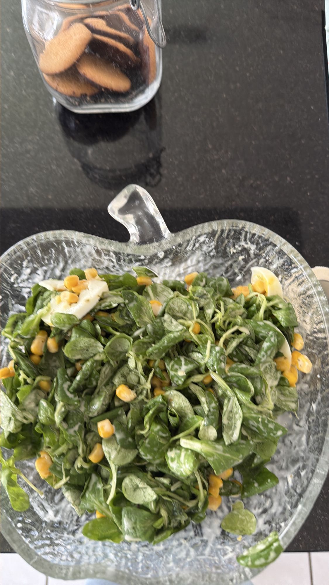 Feldsalat mit Mais