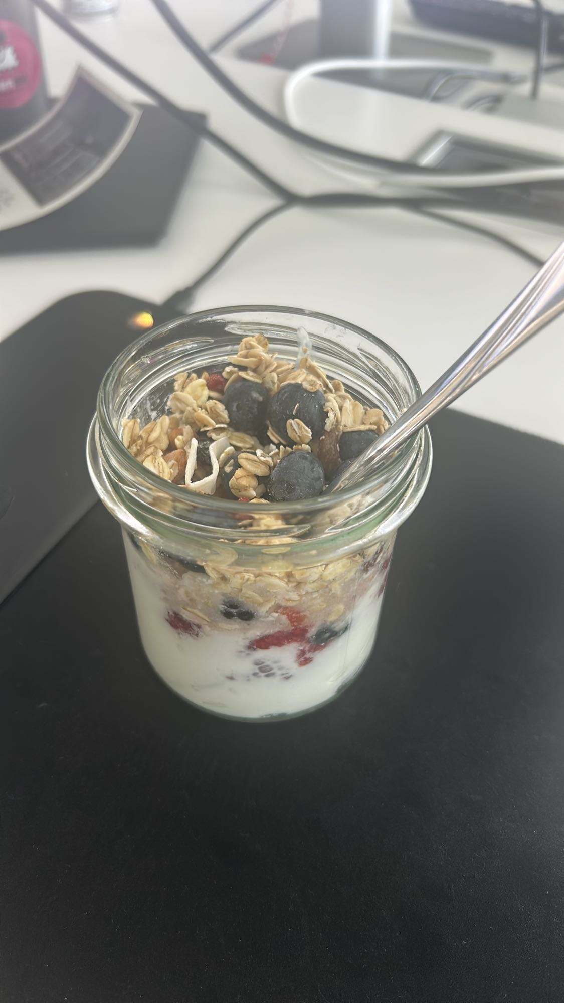 Yogurt Berry Granola Jar