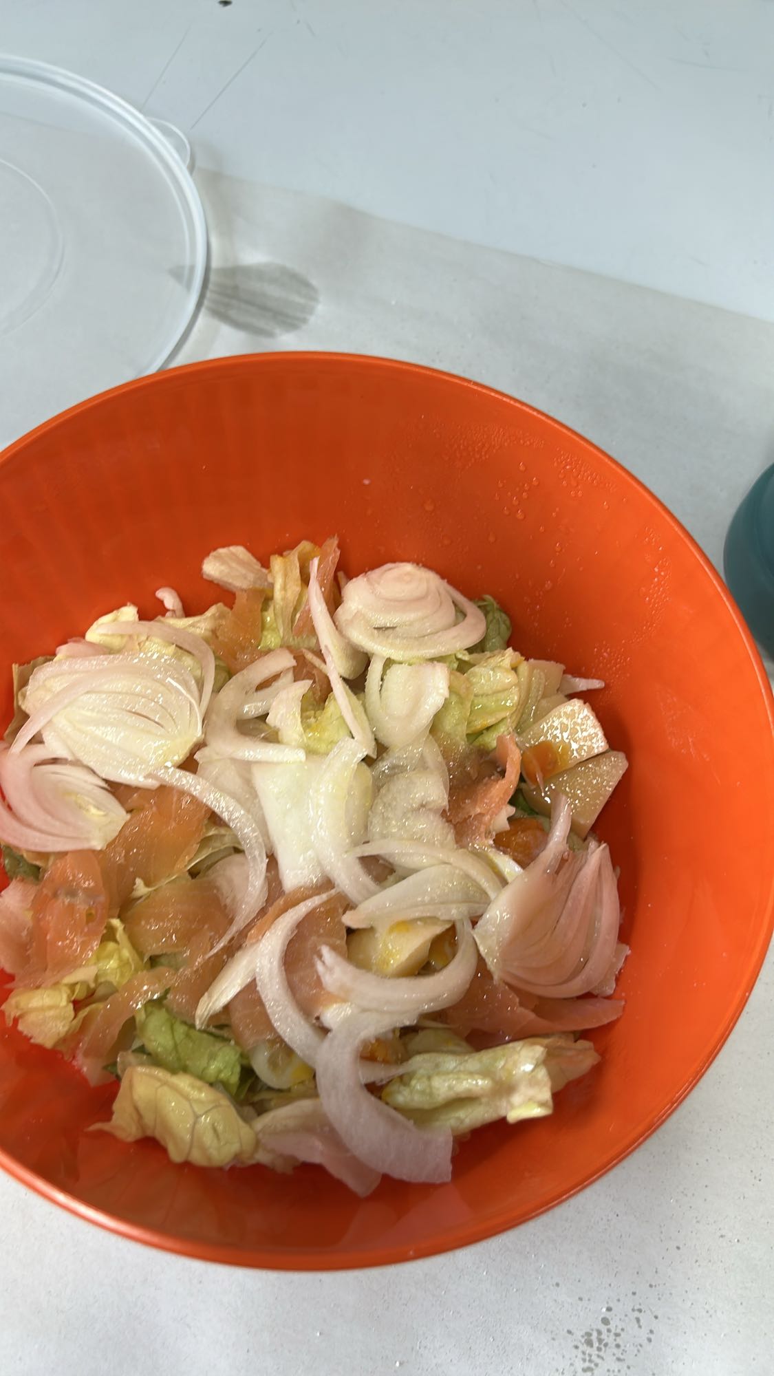 Insalata con salmone