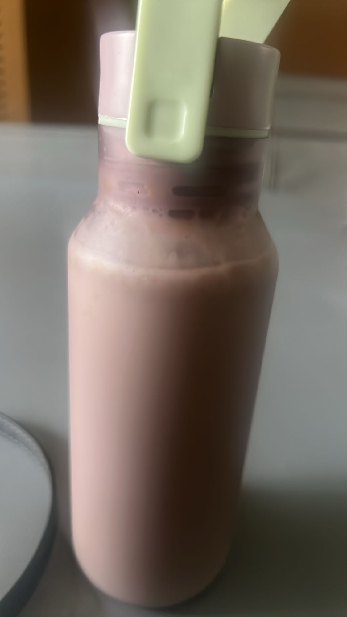 Shaker protéiné fraise banane