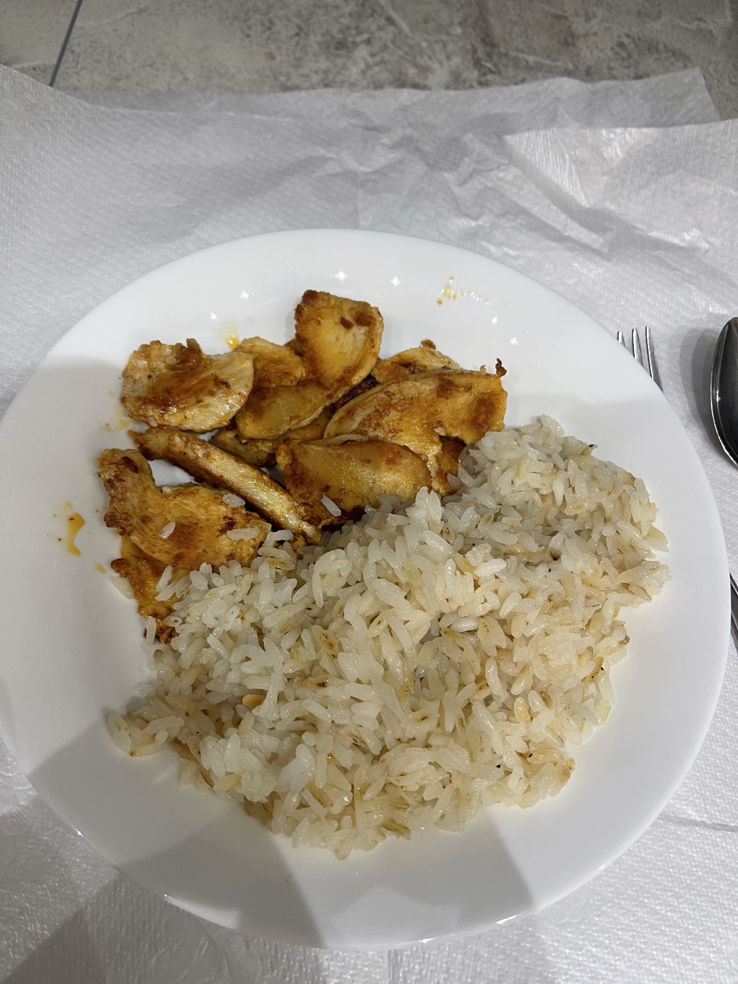 Chicken Rice Plate