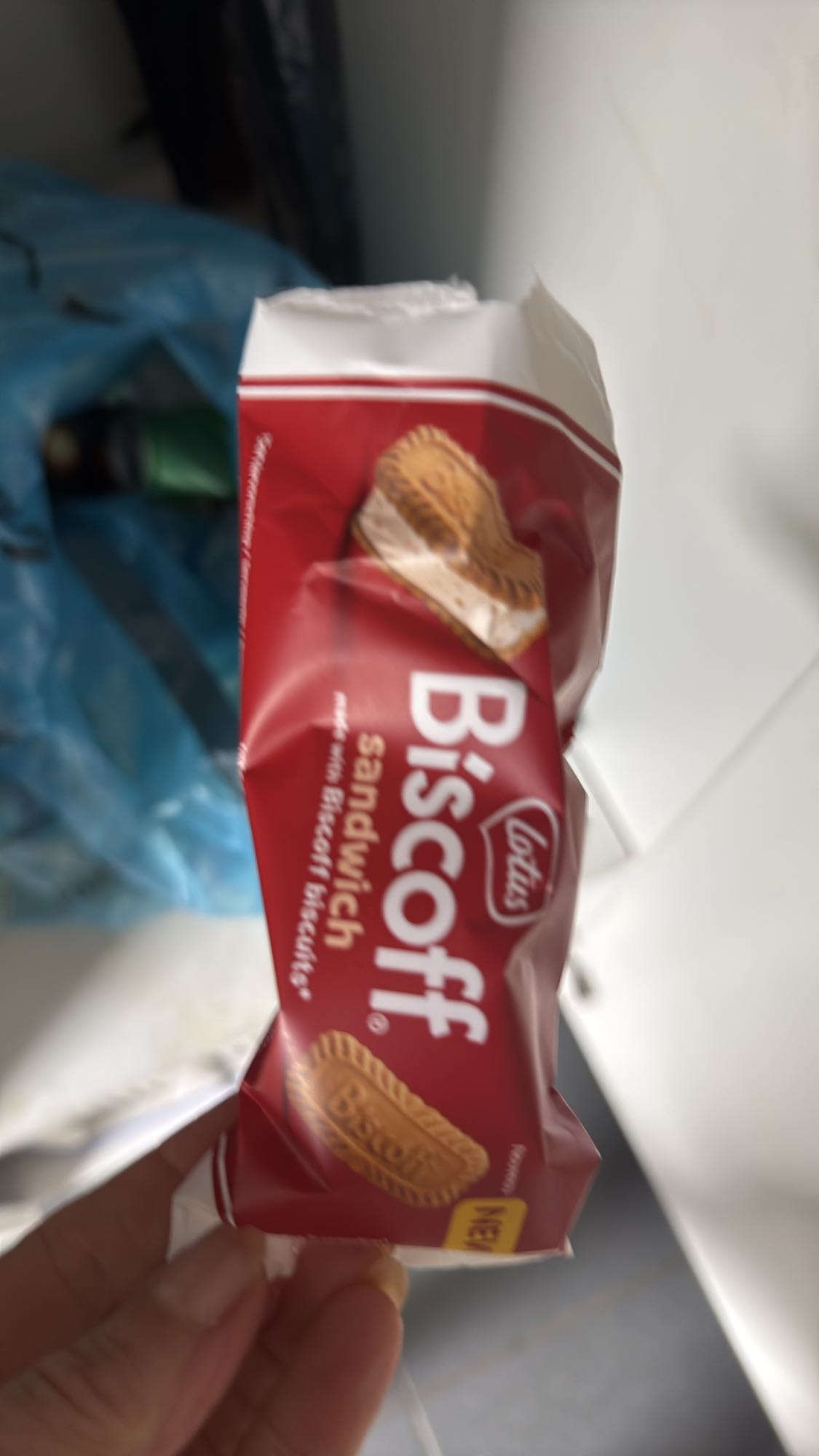 Lotus Biscoff sandwich