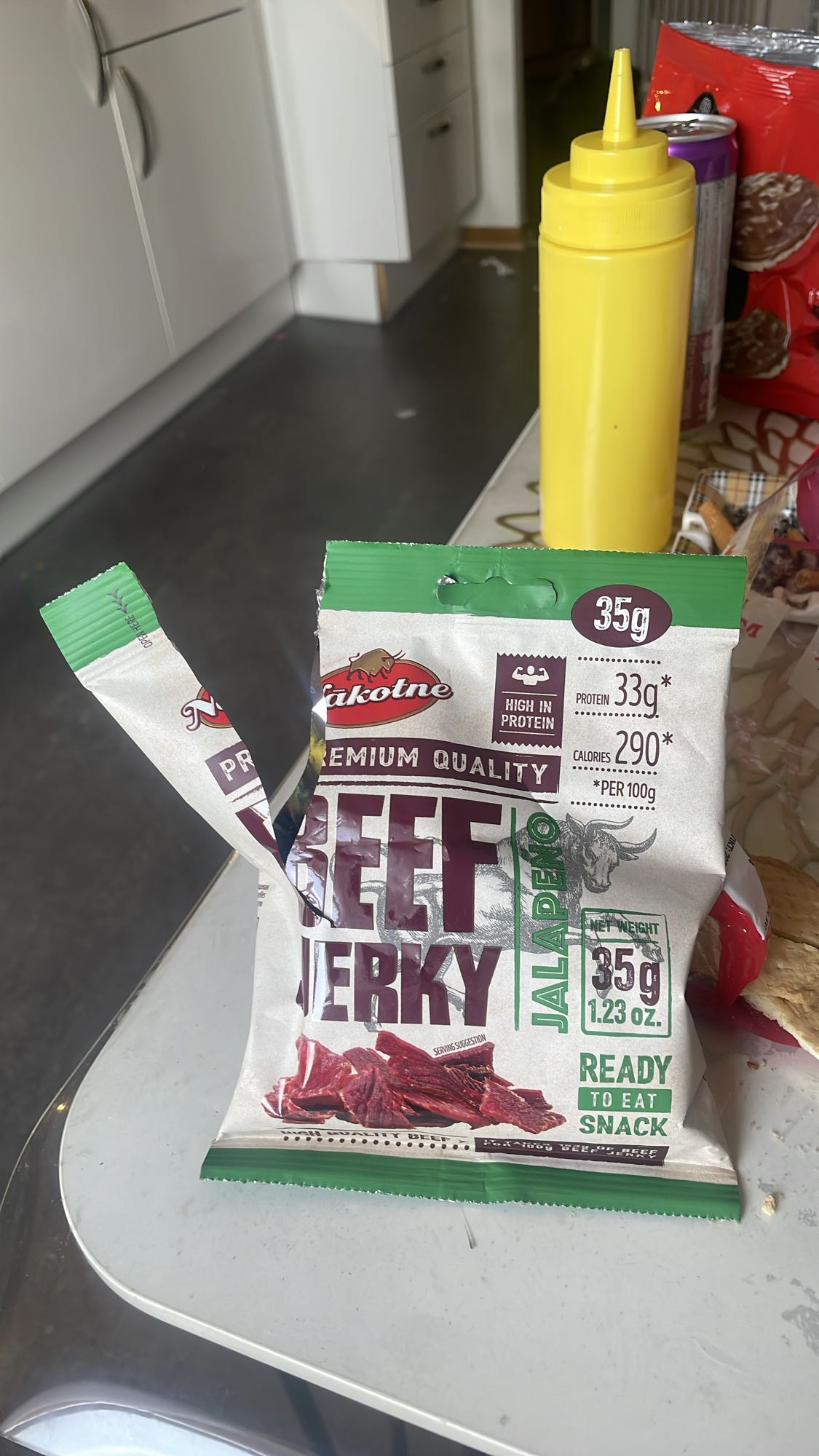 Nötjerky jalapeno