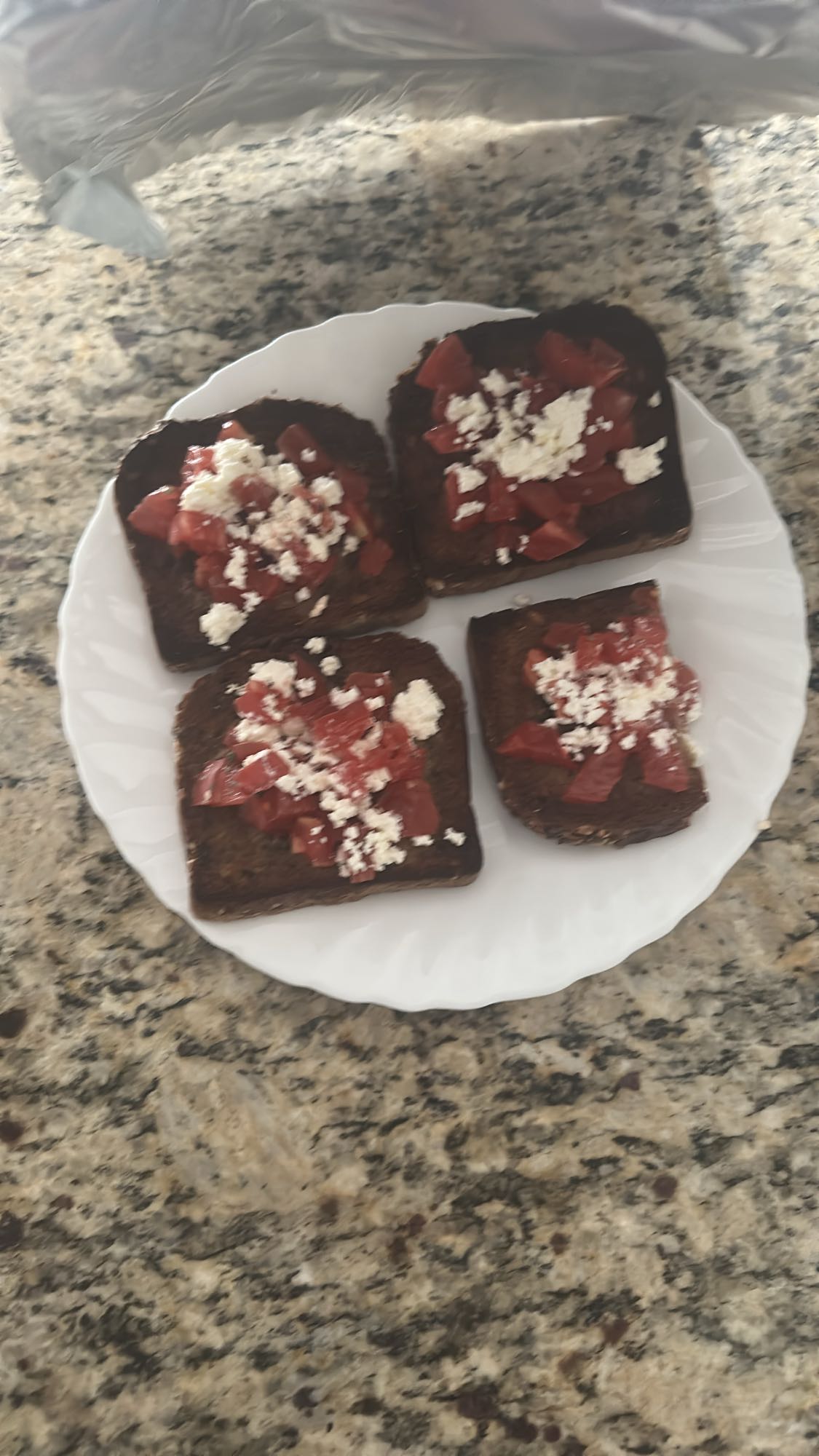 Tomato Cheese Toast