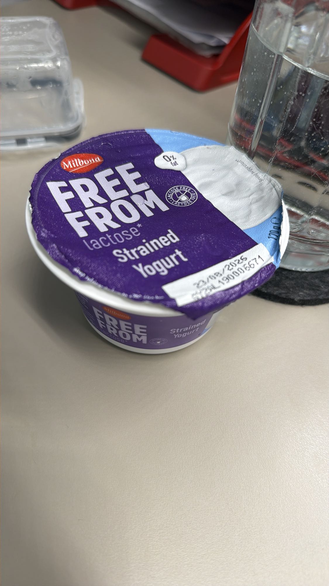 Laktosefreier Joghurt