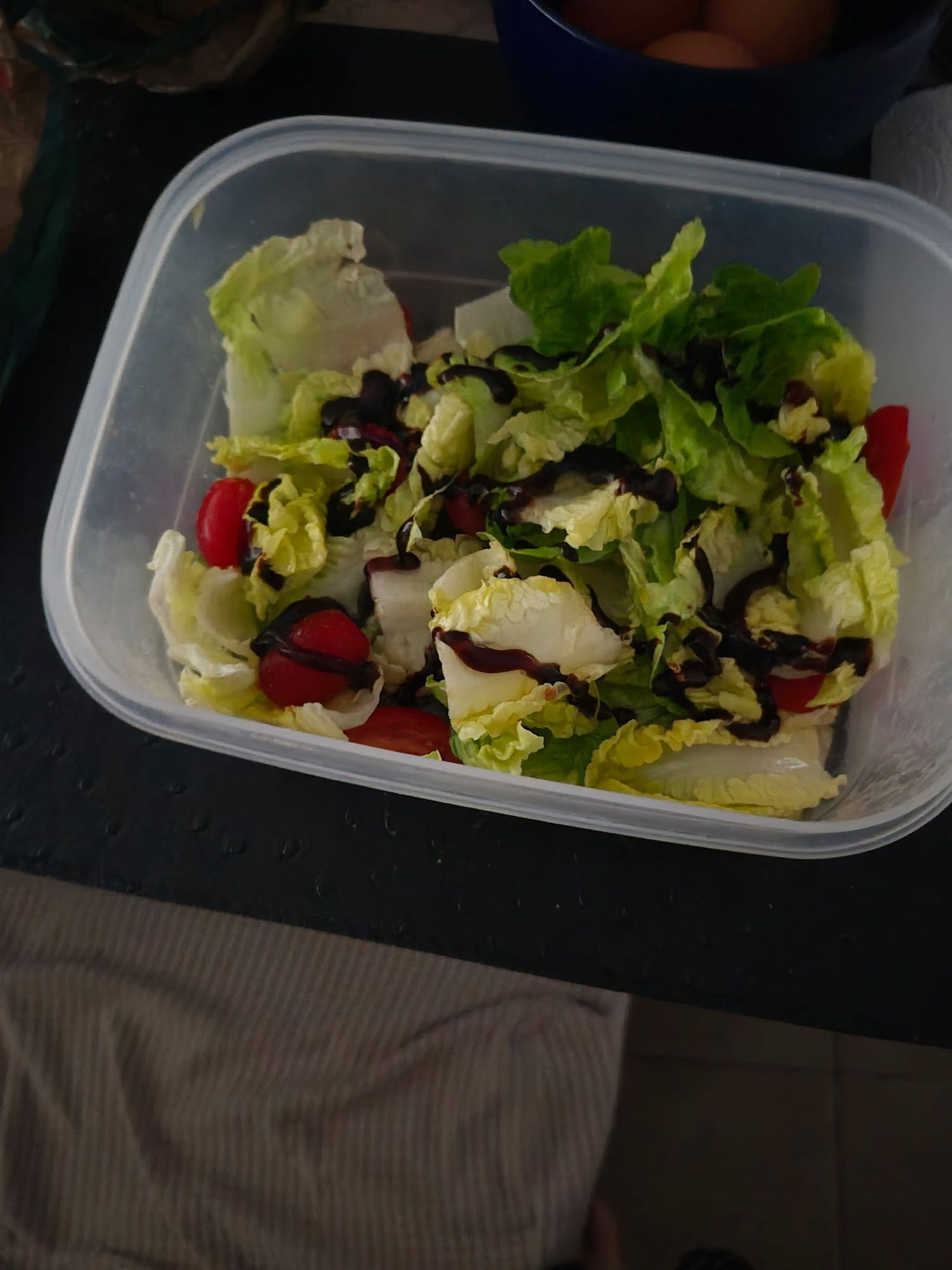 Salade verte simple