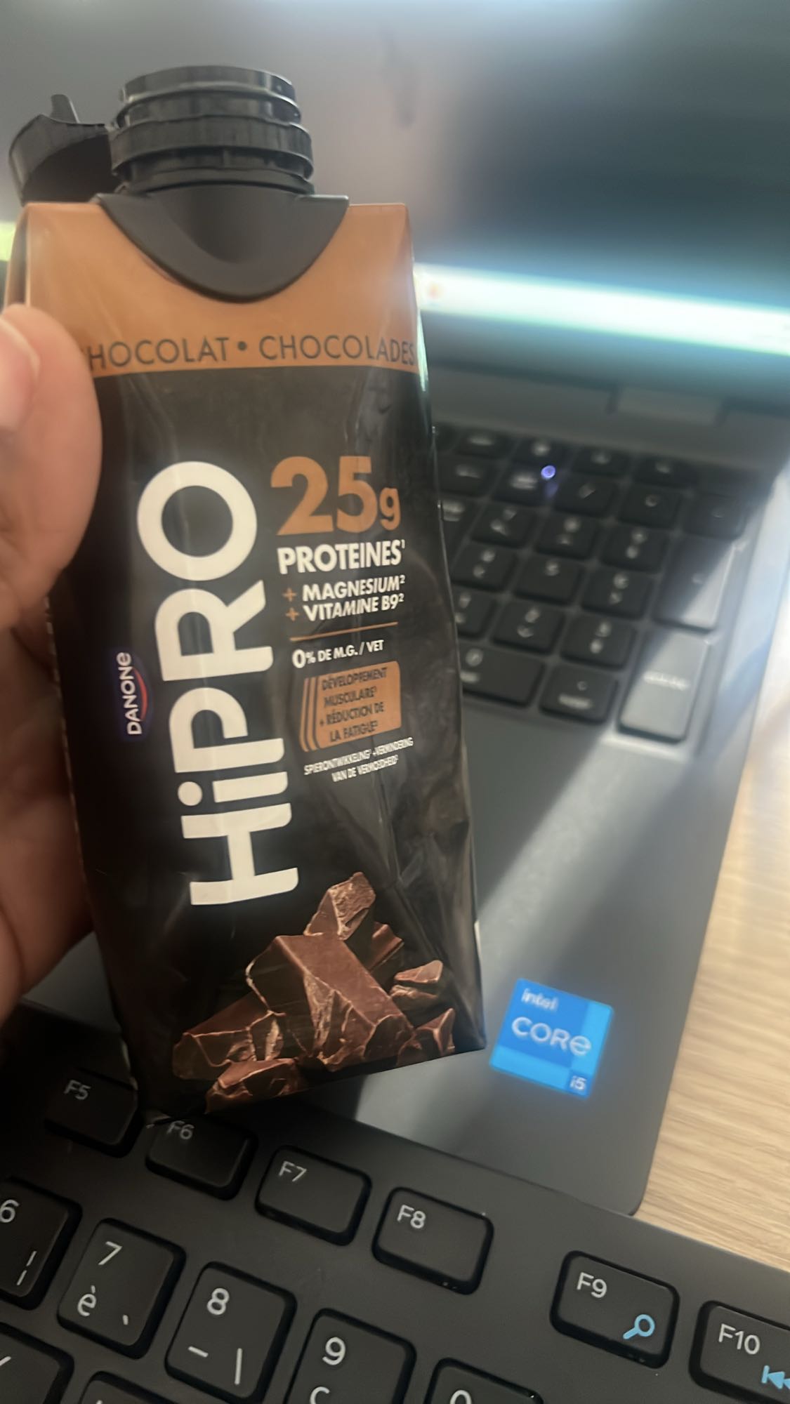 Boisson protéinée choco