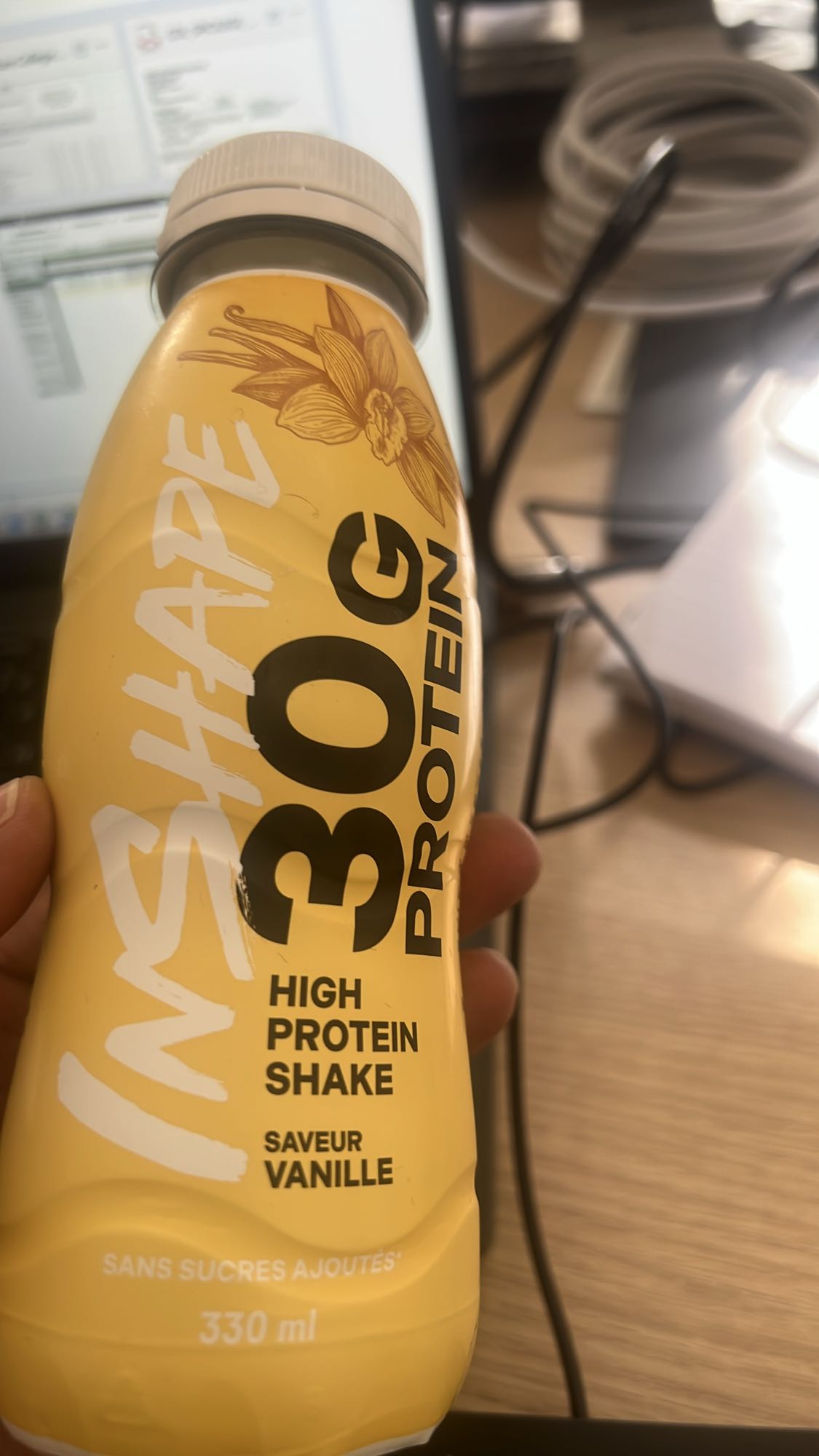 Shake protéiné vanille