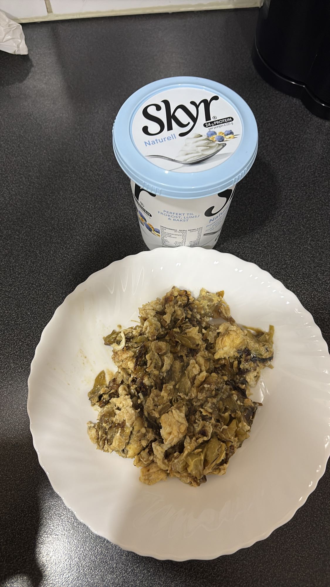 Eggerøre med skyr