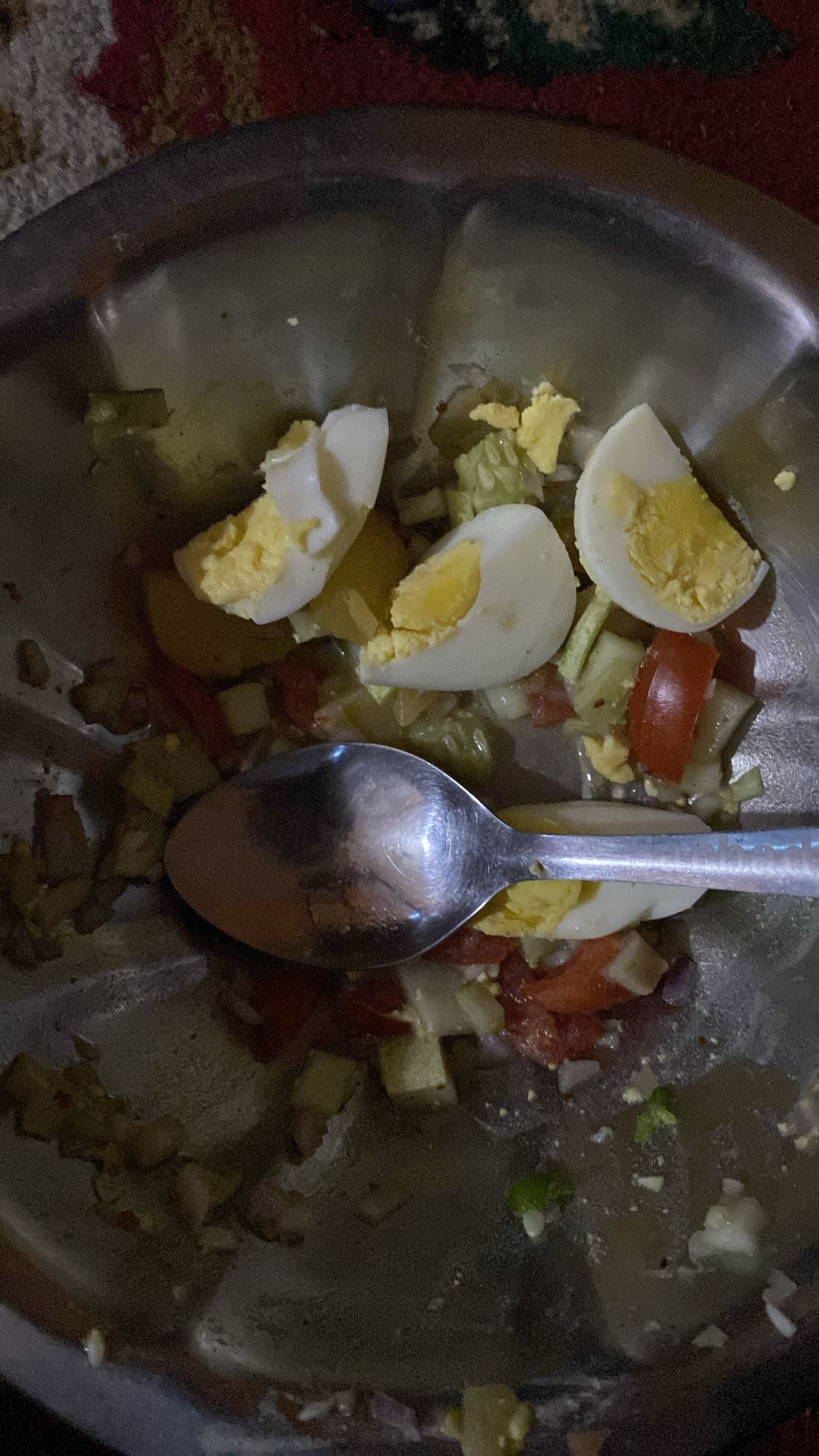 Egg Vegetable Salad