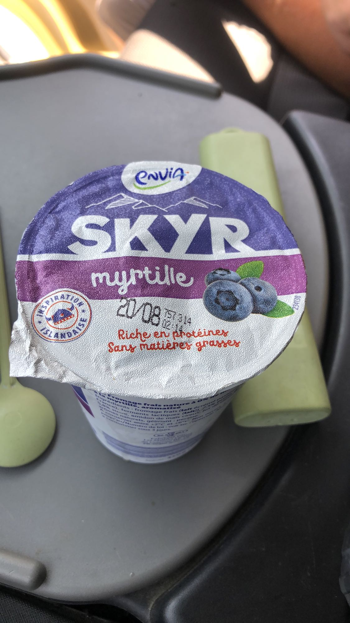 Skyr myrtille