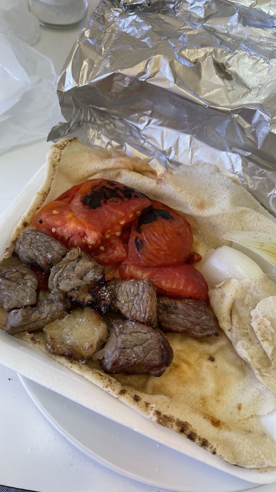 Beef Pita Wrap