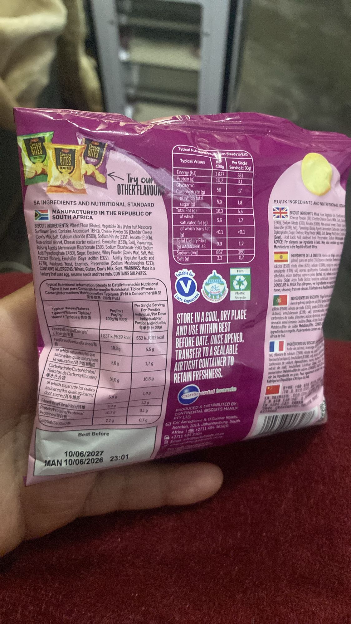 Cheese Bites Snack