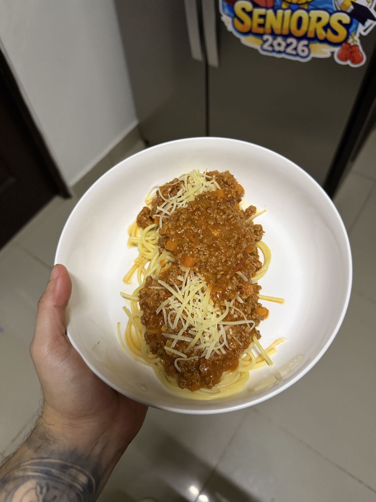 espagueti boloñesa