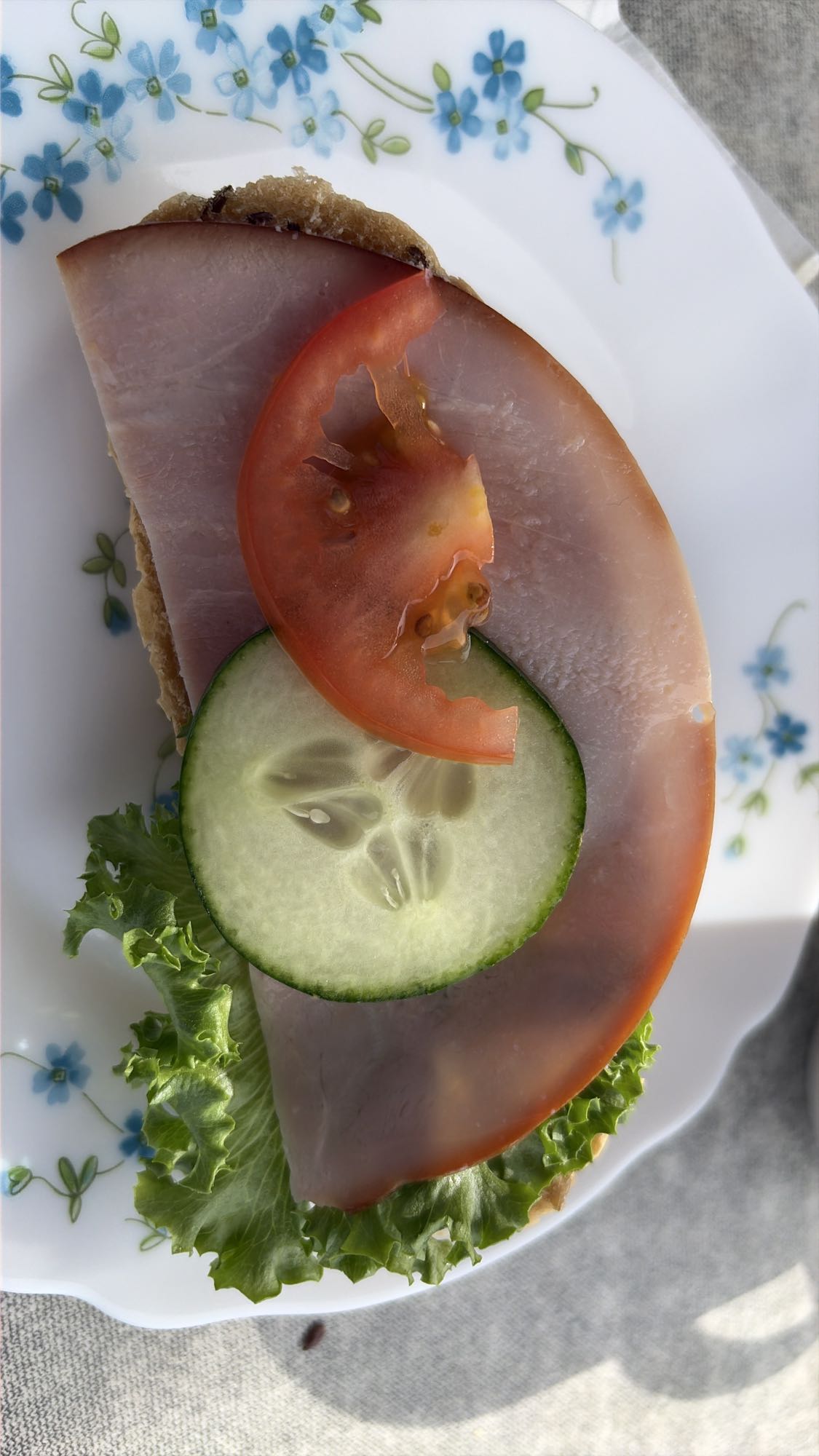 Smörgås med skinka