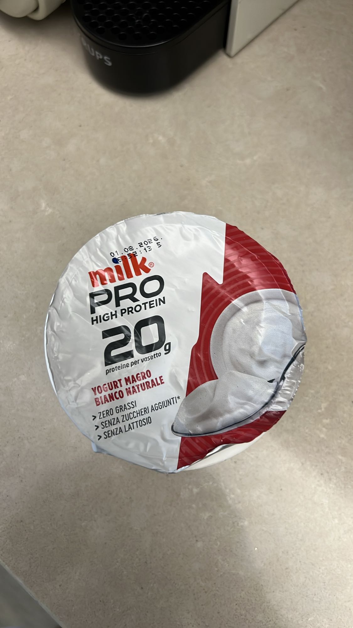 Yogurt proteico bianco