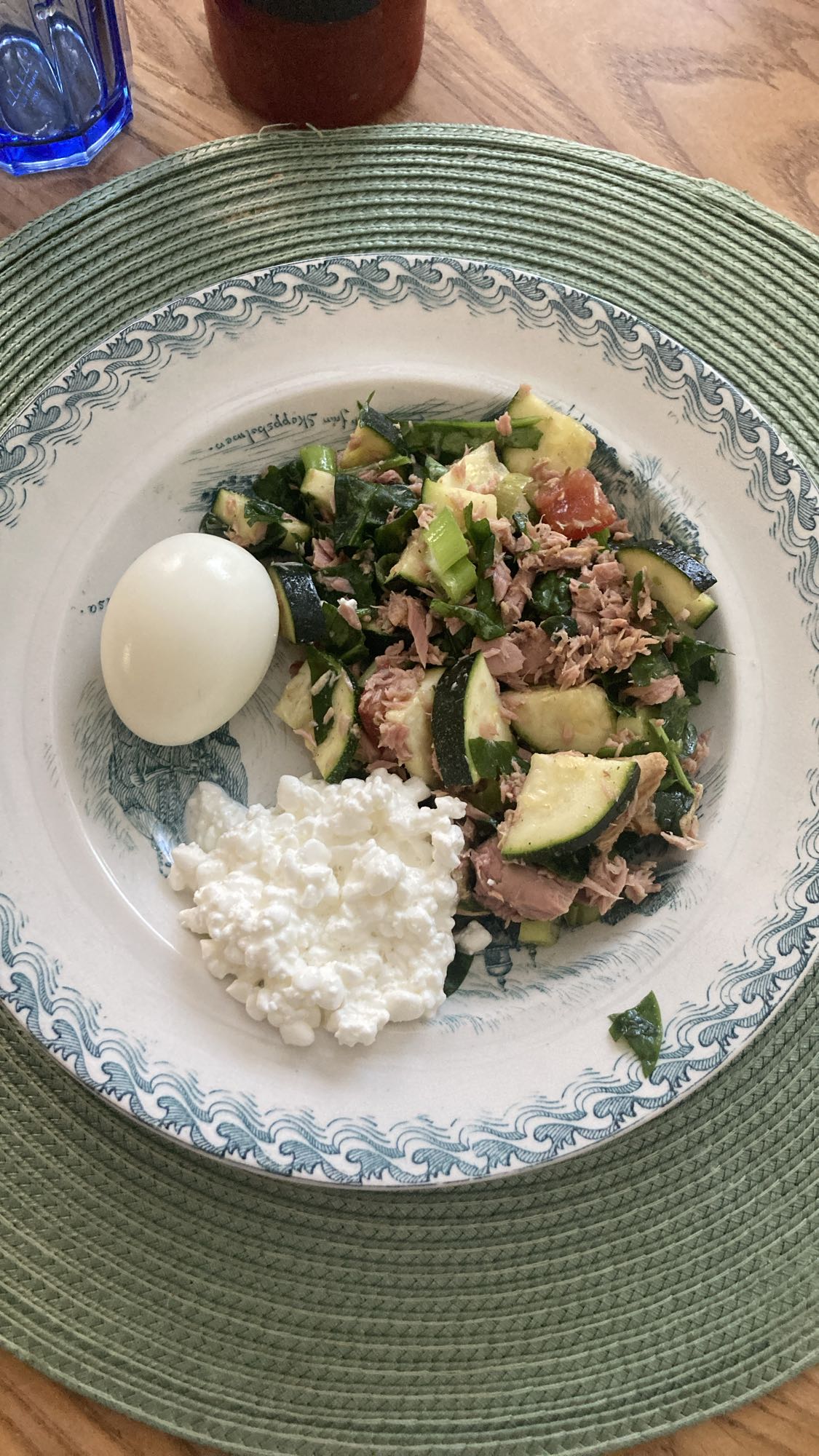 Tonfisksallad med ägg