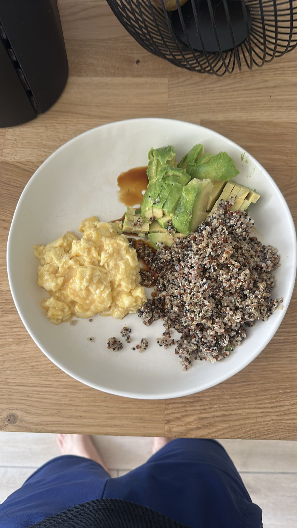 Oeufs brouillés quinoa