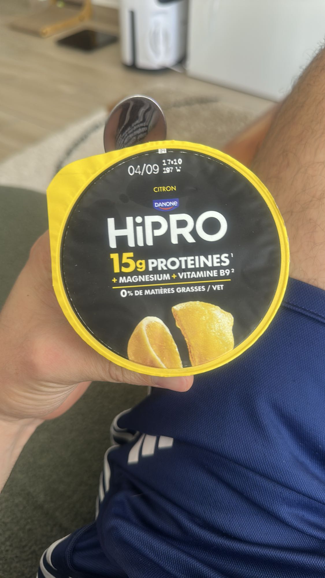 Yaourt HiPRO citron