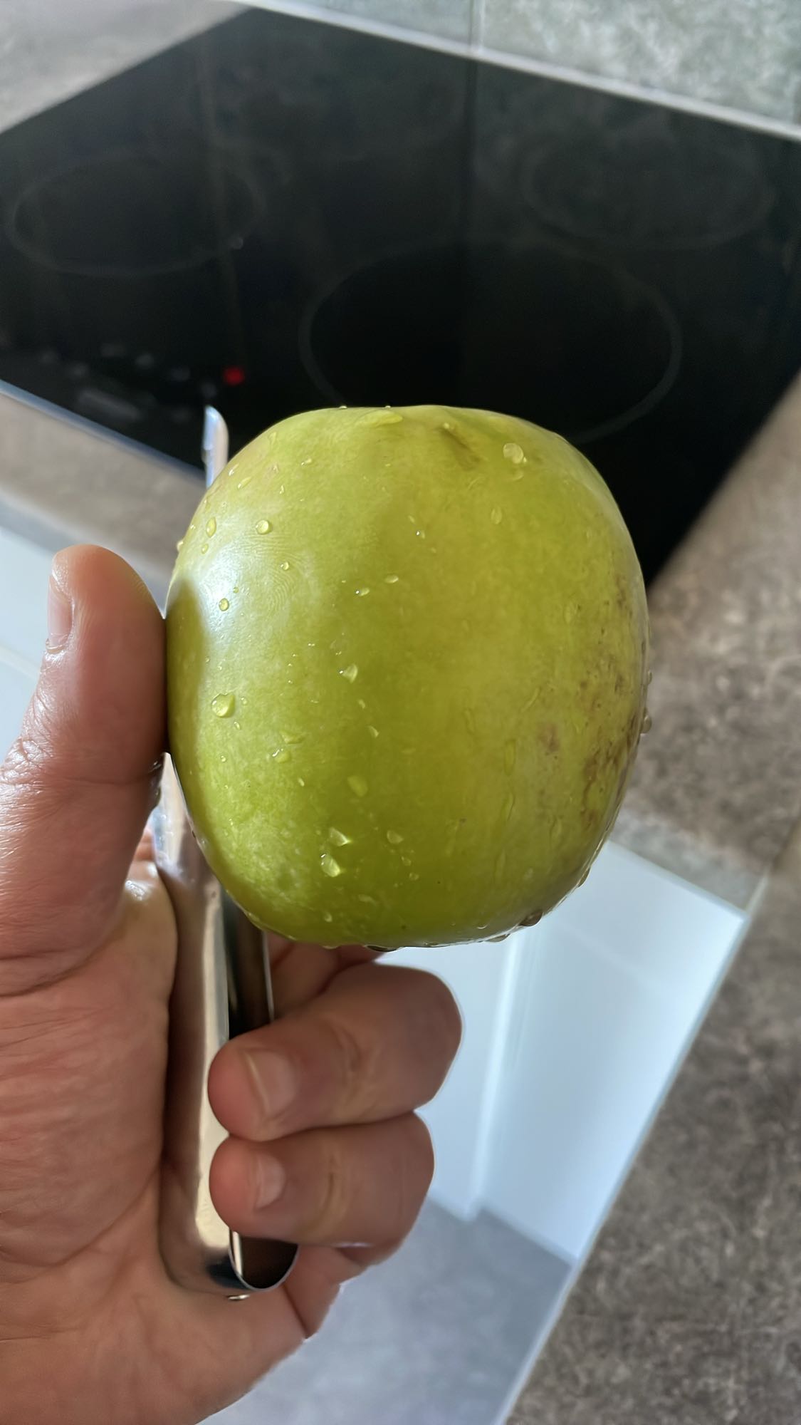 Grönt äpple