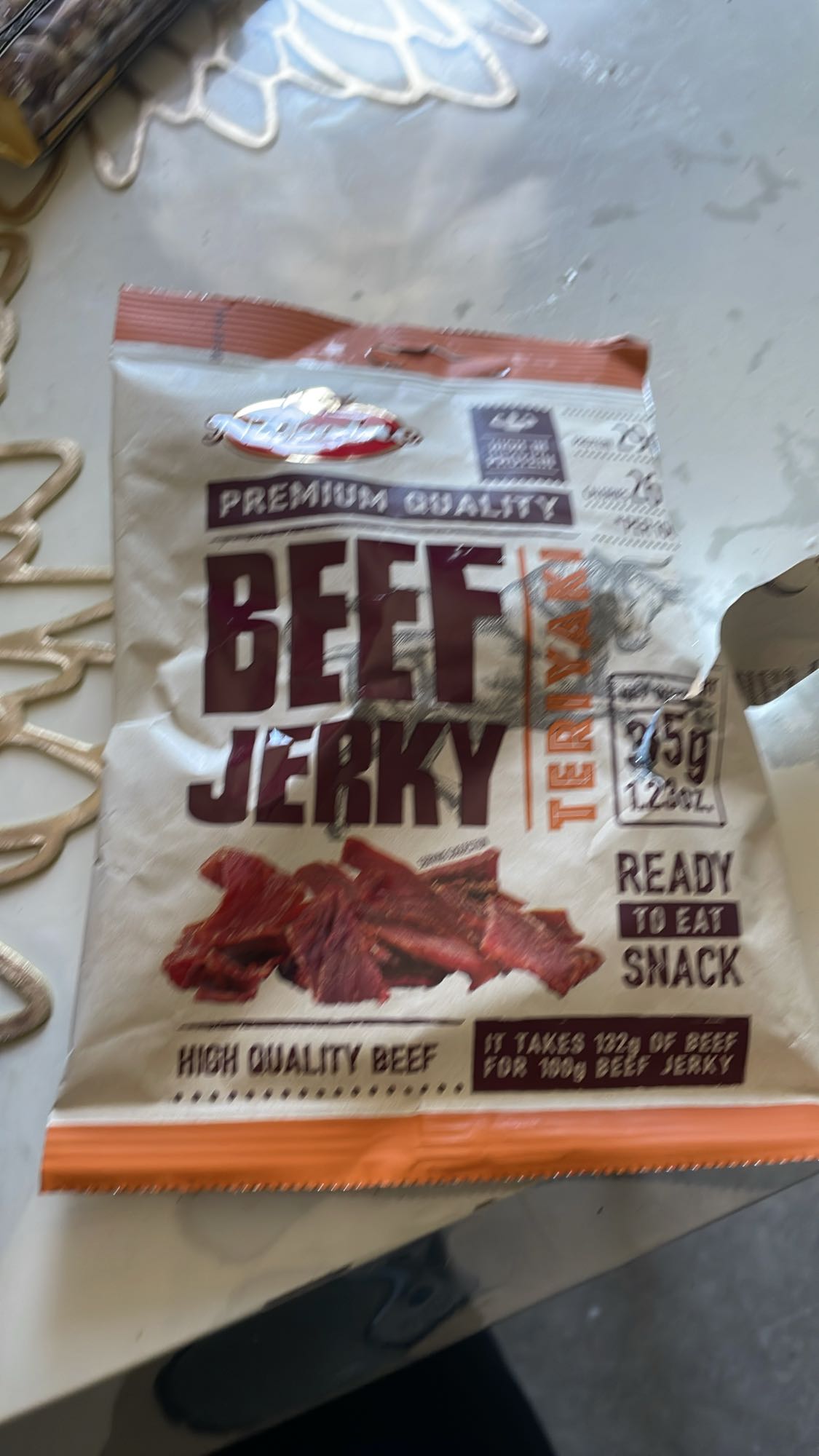 Nötjerky teriyaki