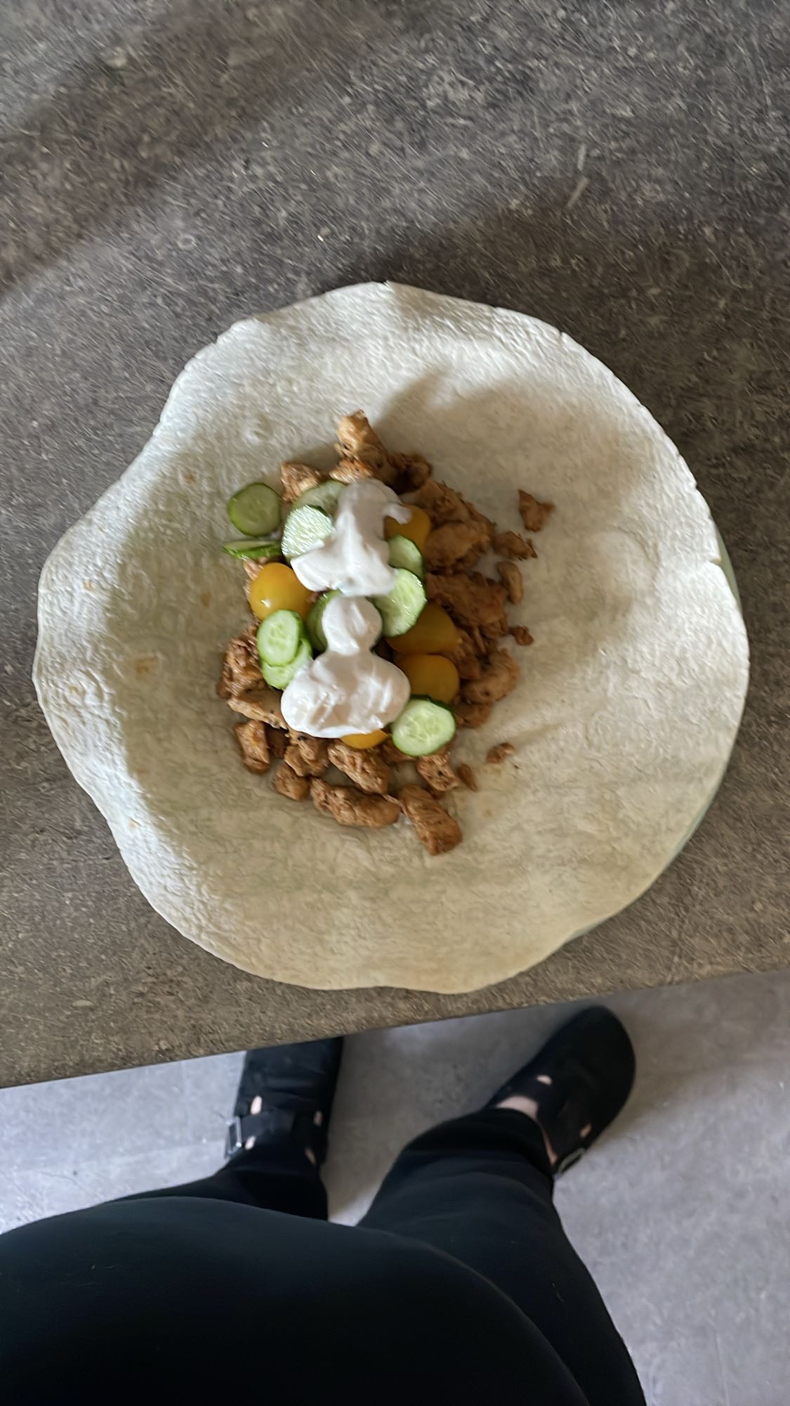 Kycklingwrap