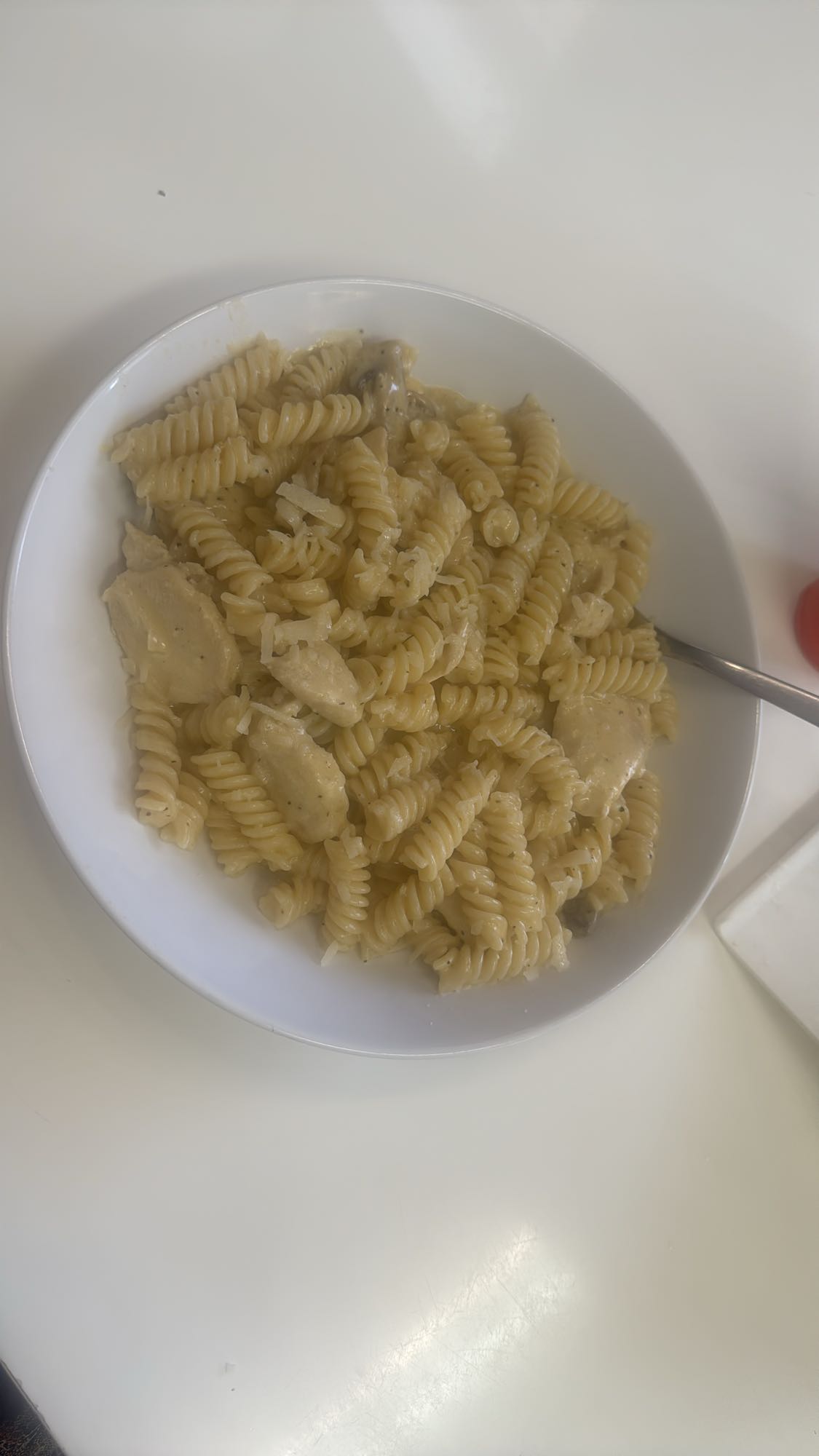 Krämig kycklingpasta