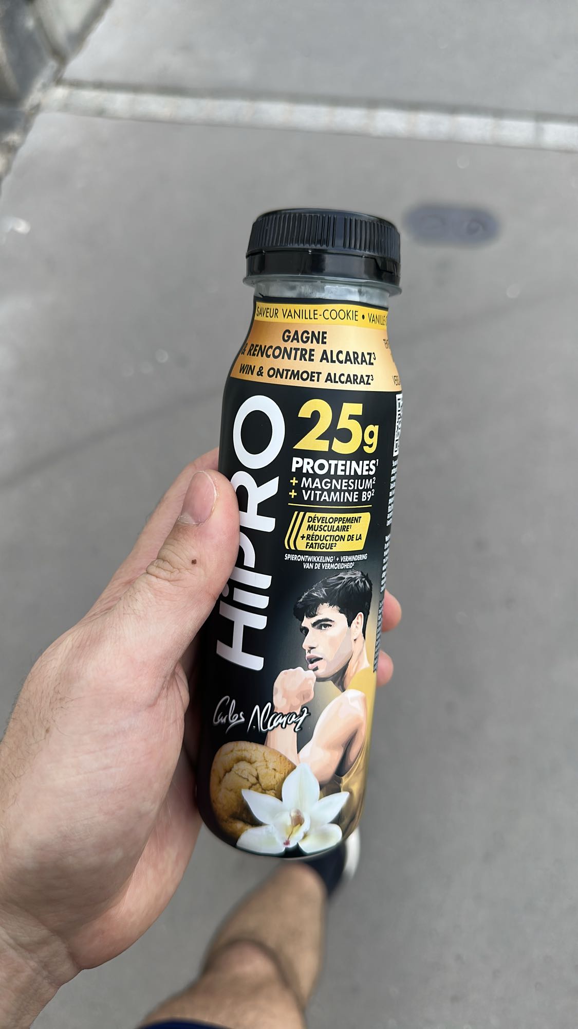 Boisson protéinée vanille