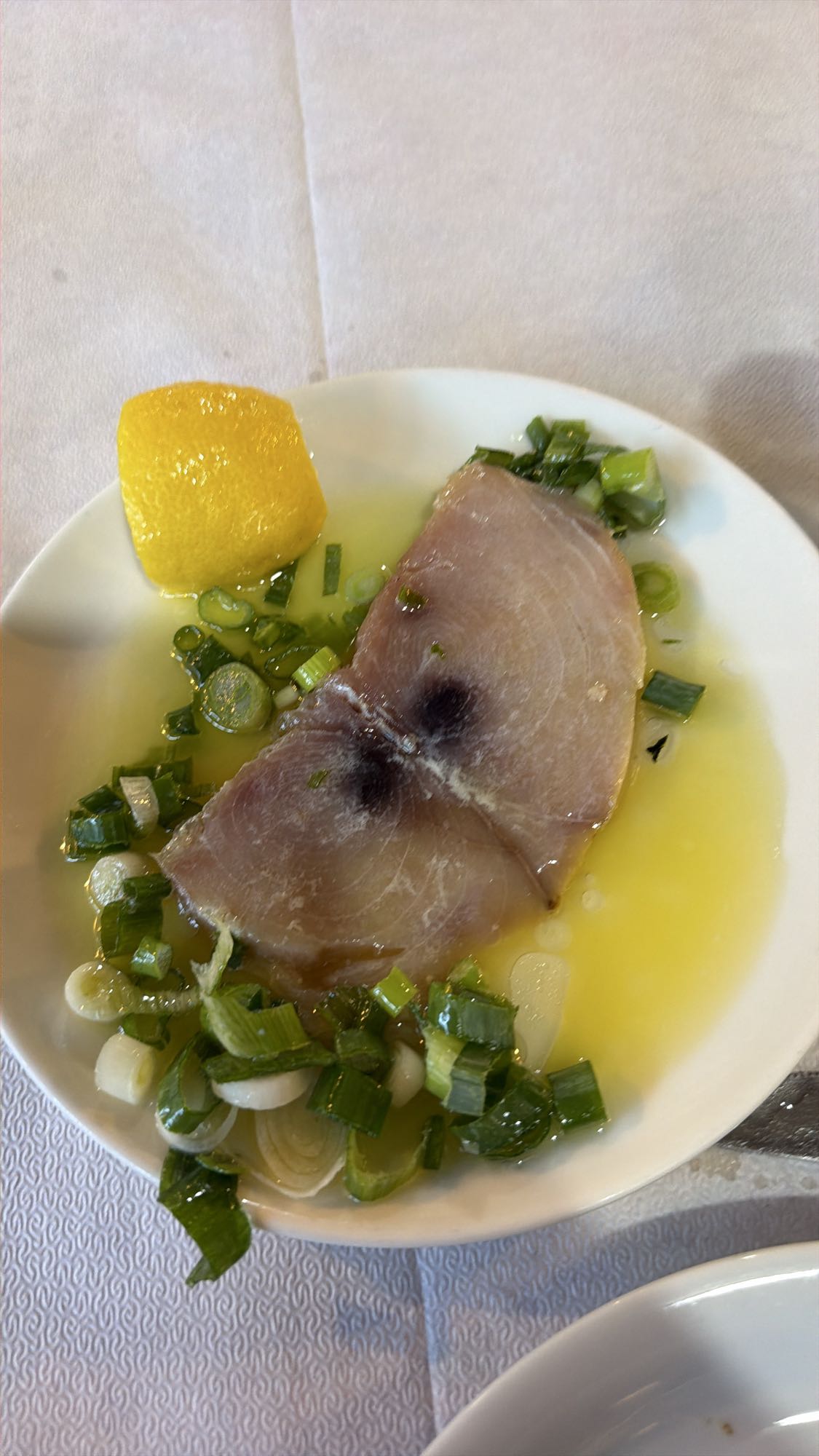 Tonno al limone
