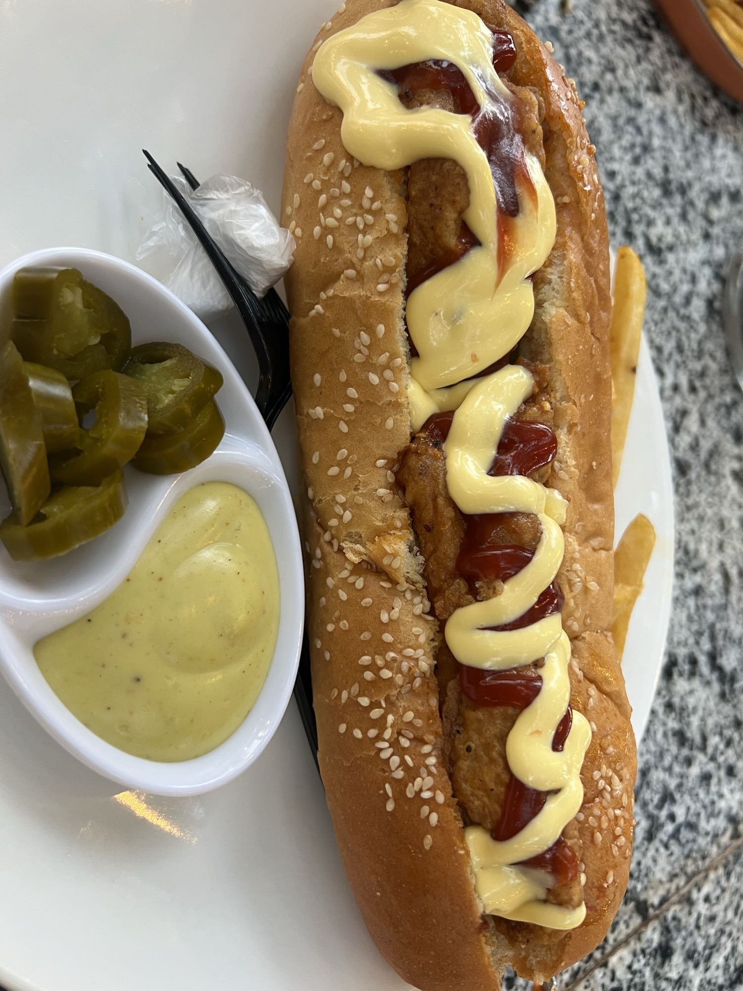 Chicken Sandwich Plate