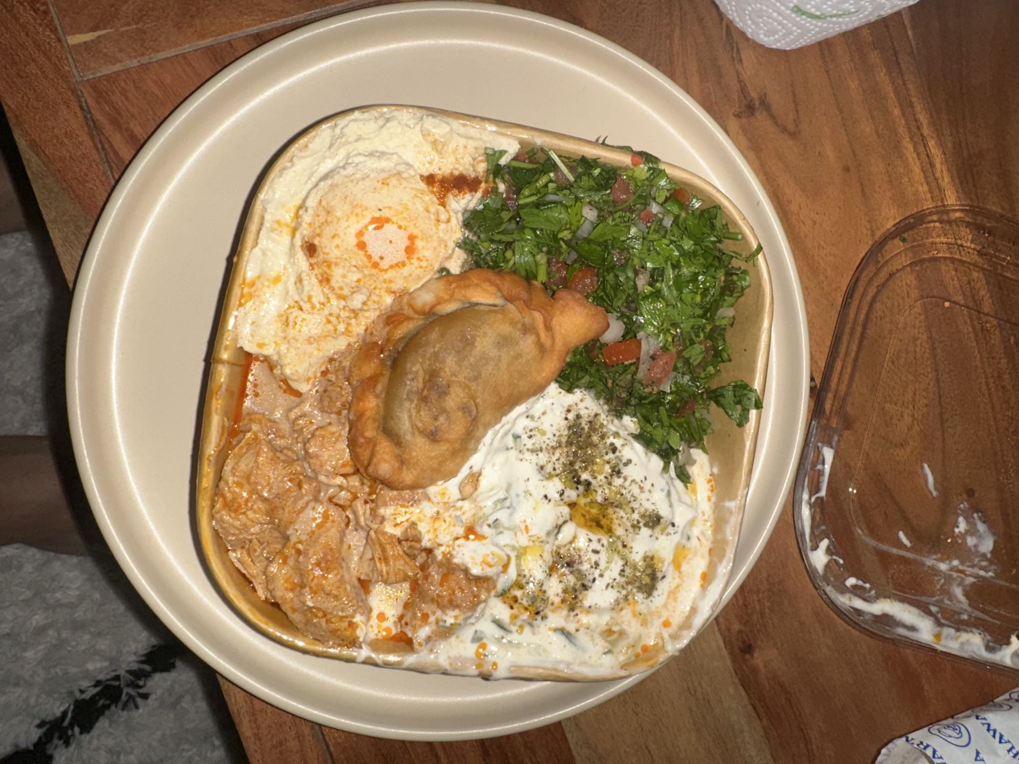 Assiette mixte levantine