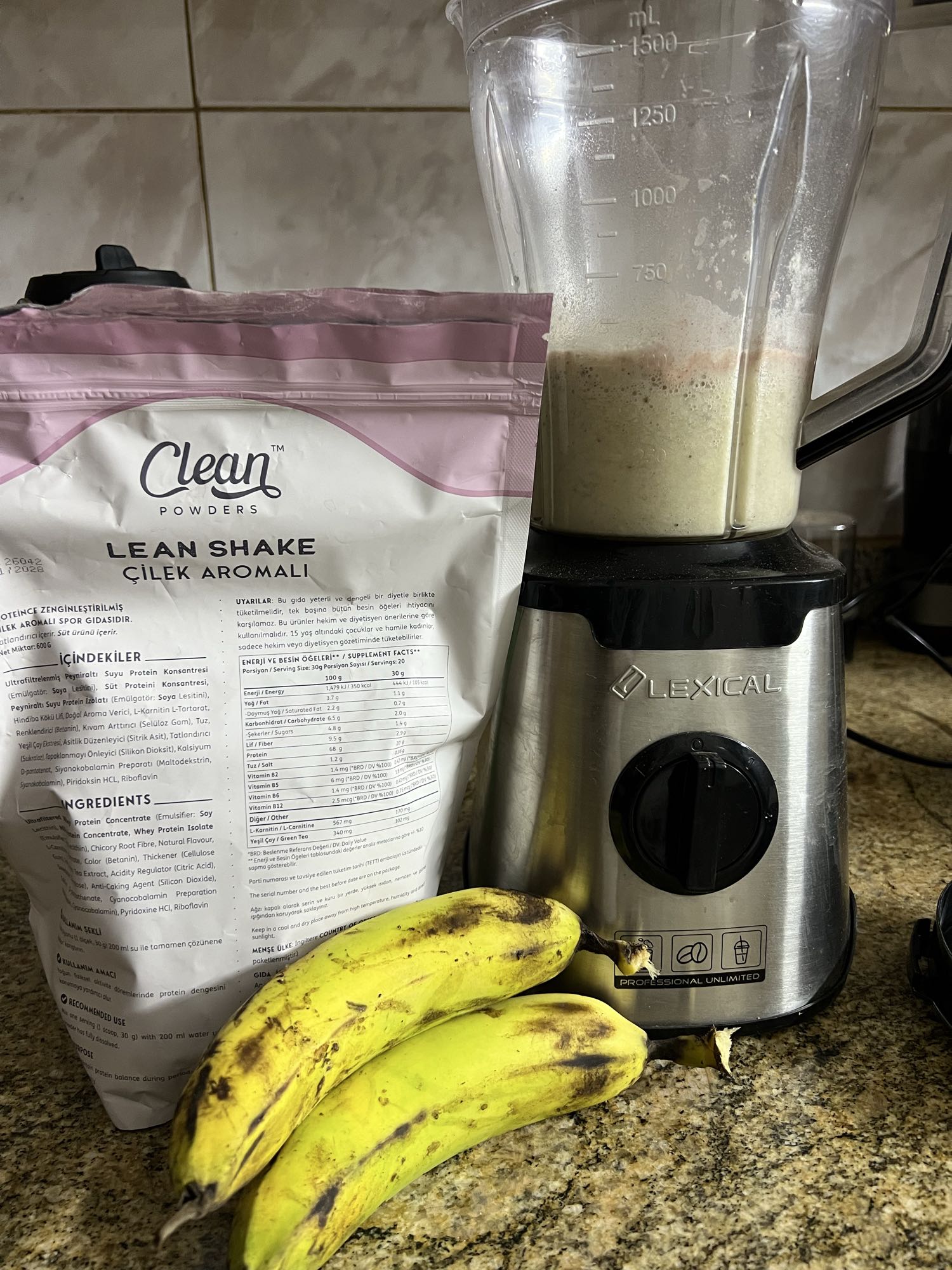 Banana Protein Shake