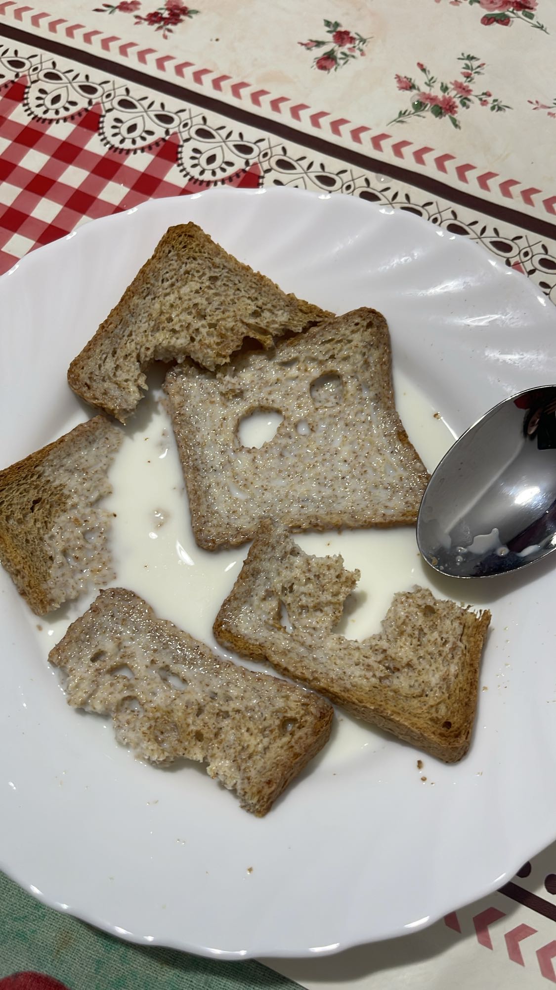 Milk Soaked Bread