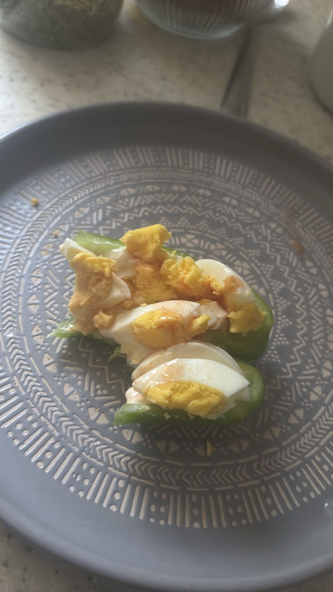 Egg Pepper Bites