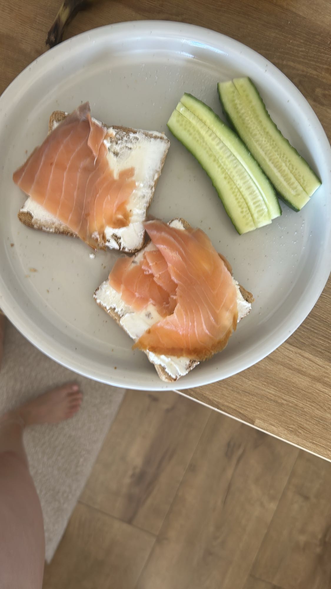 Salmon Cream Toast