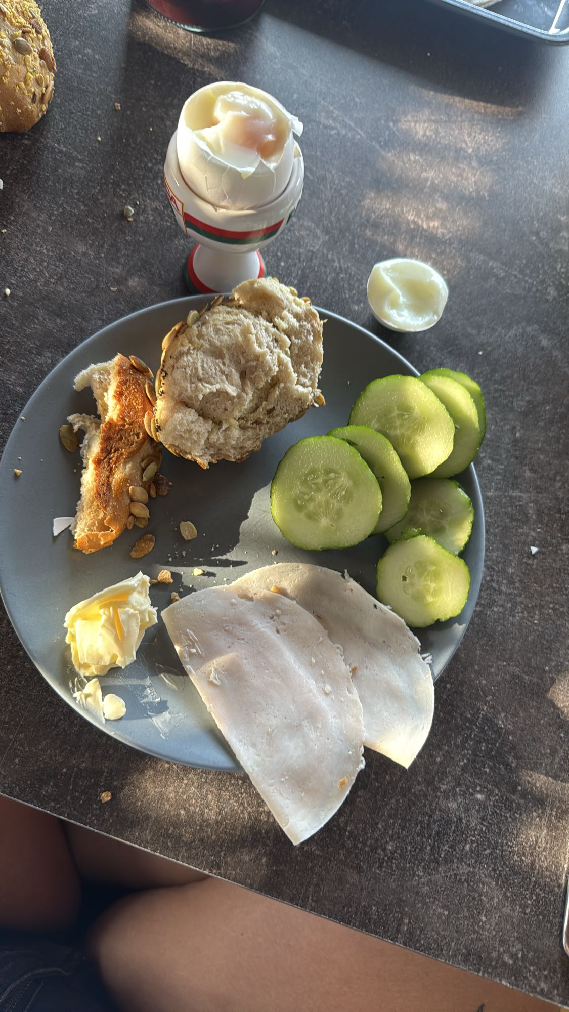 Frühstück mit Ei