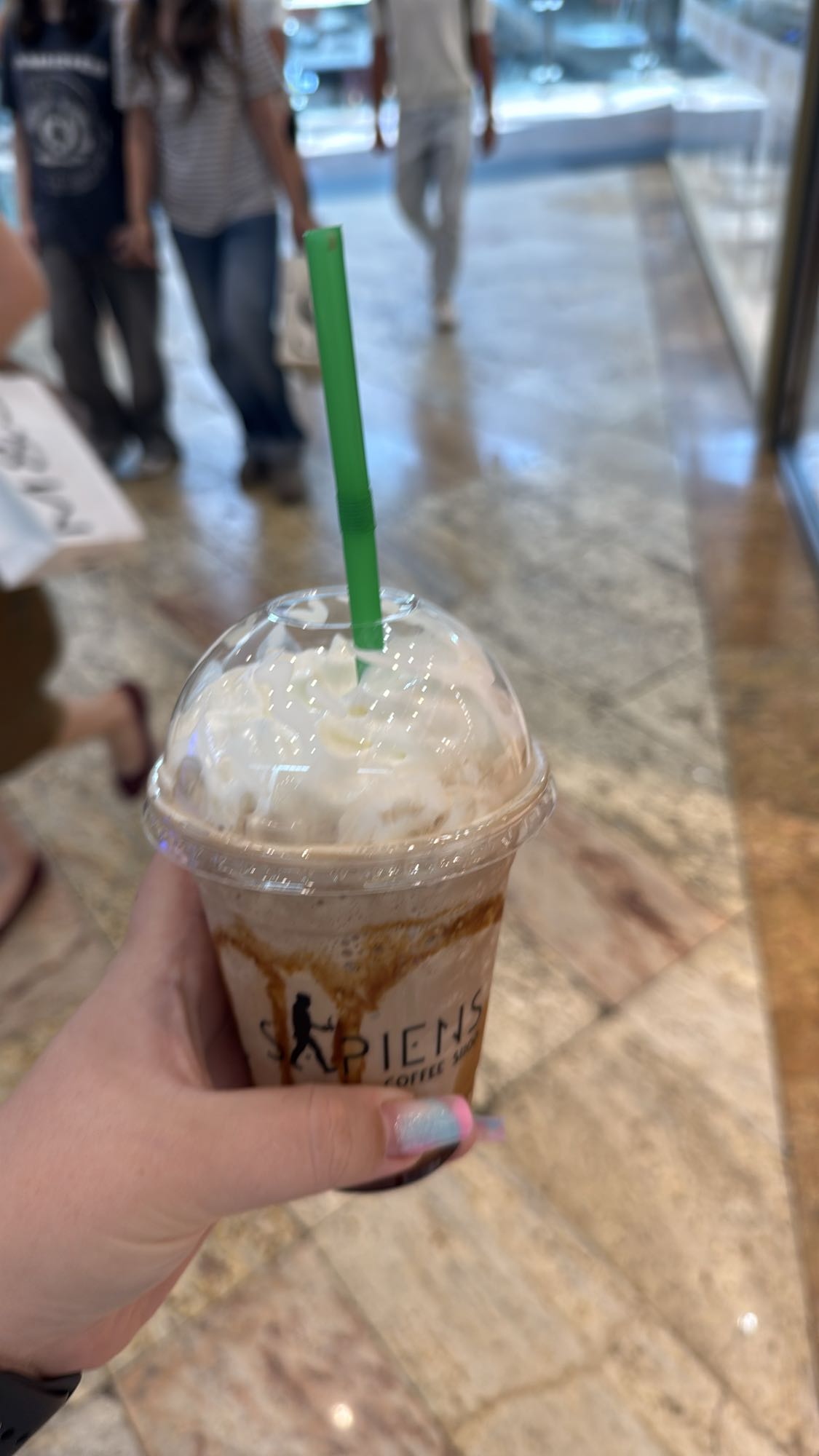 Frappé cu caramel