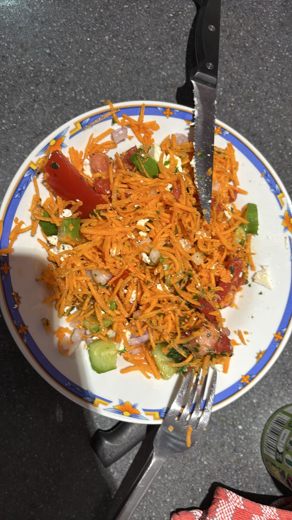 Salade de carottes